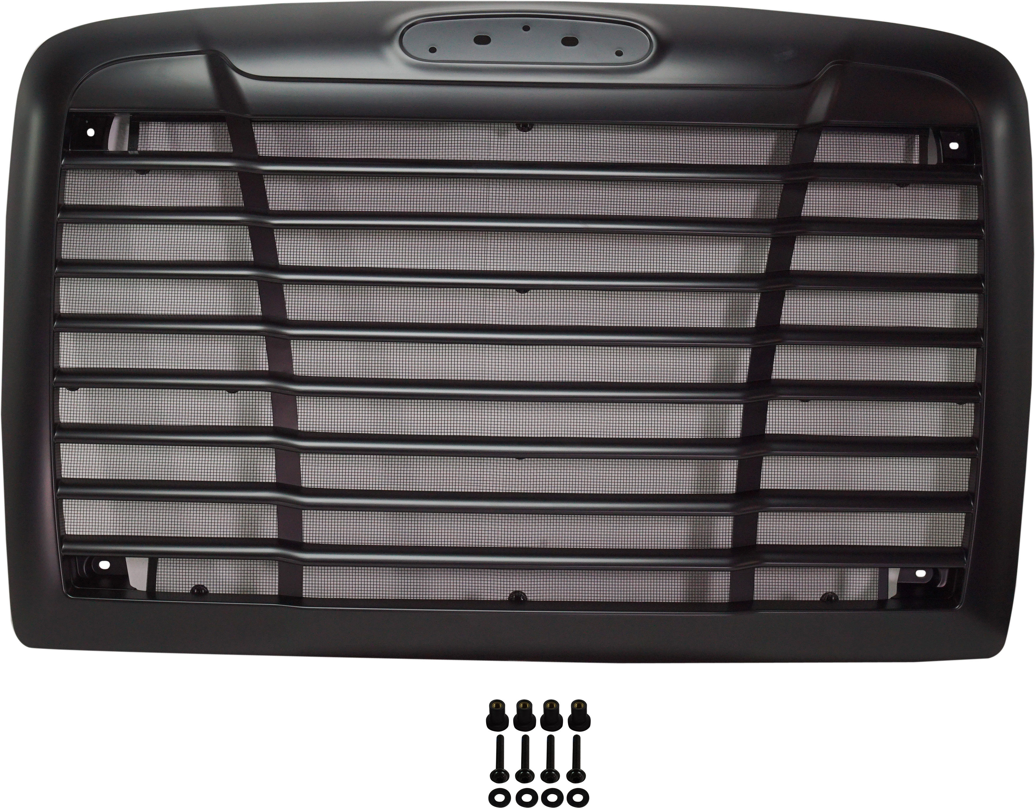 AM FREIGHTLINER CENTURY 05-11 GRILLE Black Horizontal Bar Insert w Bug Screen SKU RF07010036 HD OEM Performance