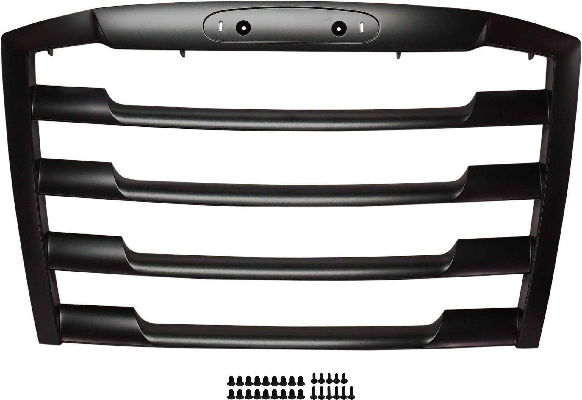 AM FREIGHTLINER CASCADIA 18-19 GRILLE Black Horizontal Bar Insert w o Bug Screen SKU RF07010042 HD OEM A1720832014