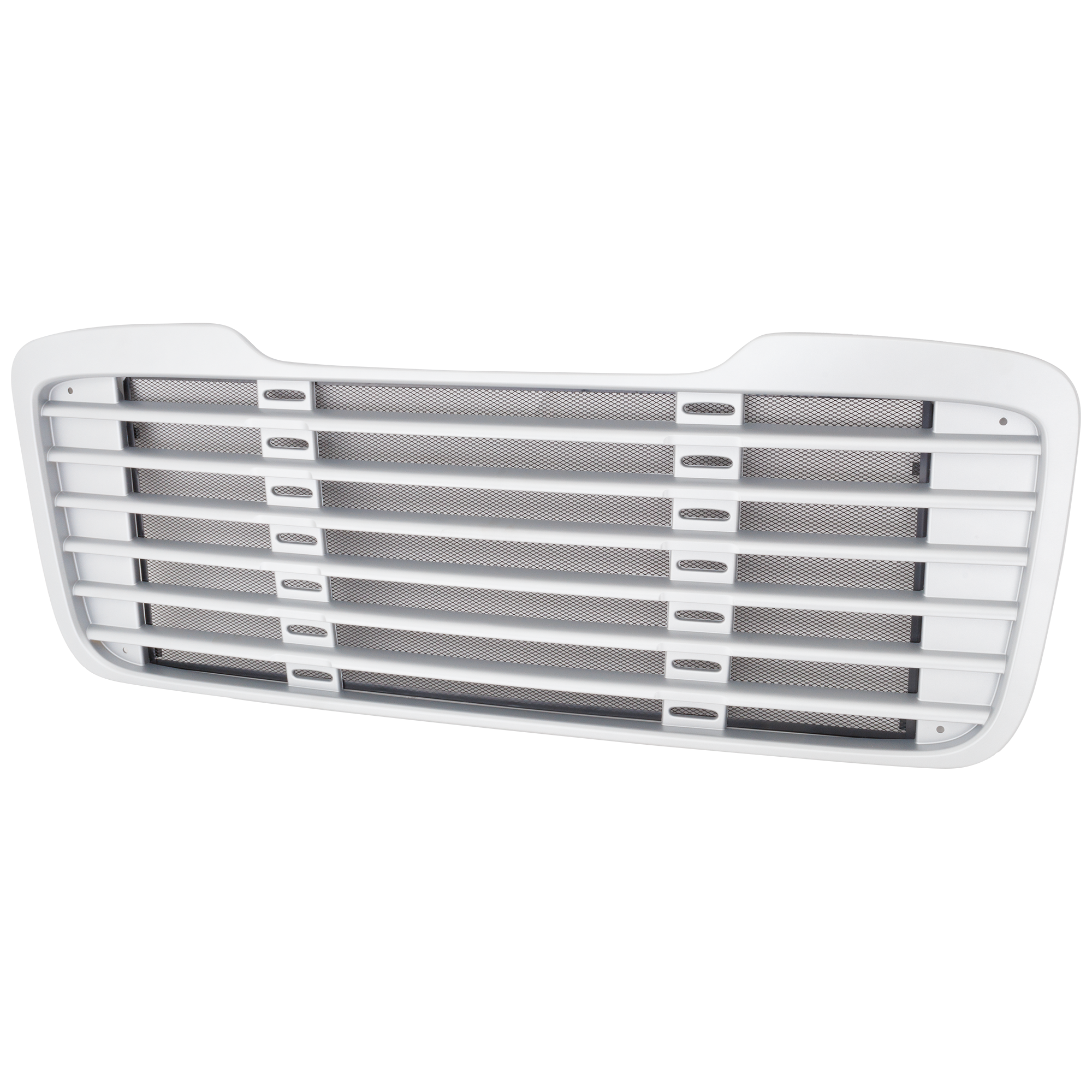 AM FREIGHTLINER BUSINESS CLASS M2-03-22 GRILLE Painted Gray w Bug Screen Mounting Hardware Inluded SKU RF07010044 HD OEM A1714104000 A1714787000