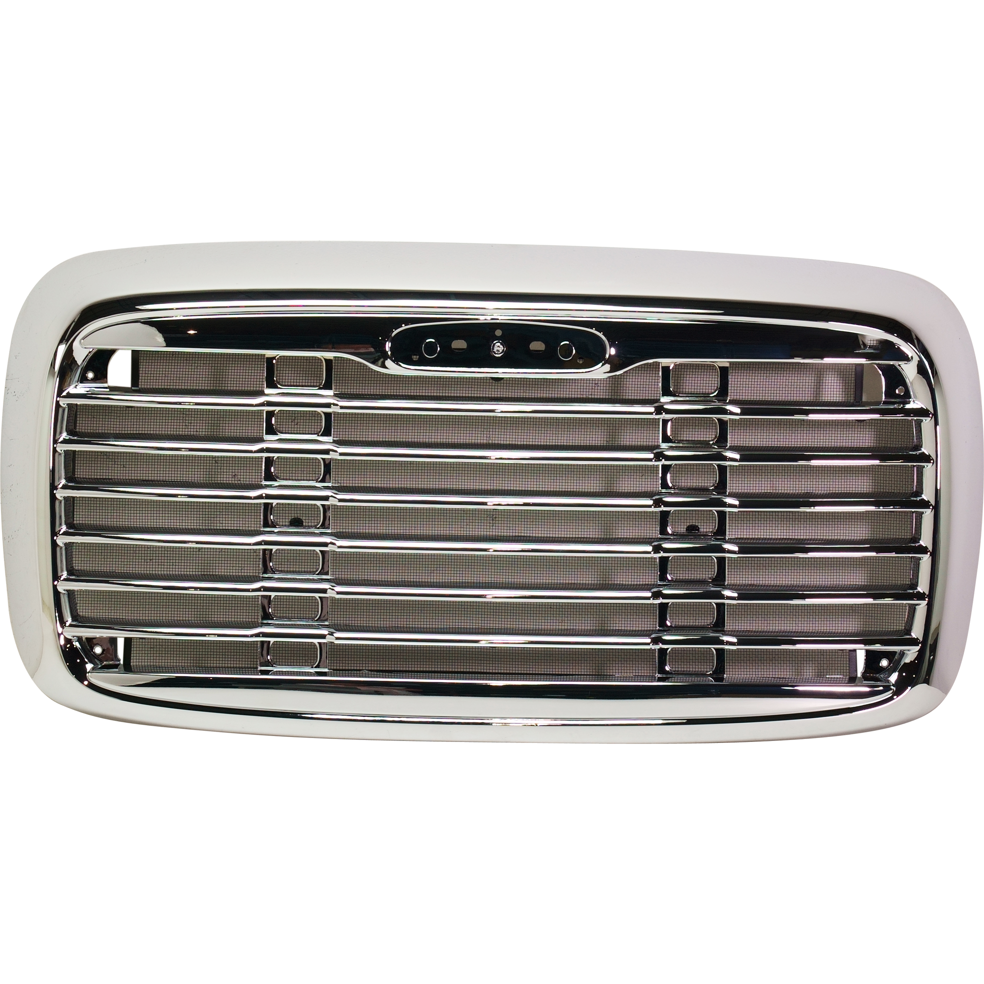 AM FREIGHTLINER COLUMBIA 05-20 GRILLE Chrome Standard Type Bug Screen SKU RF07010076 HD OEM A1715107000 A1715251000 A17135