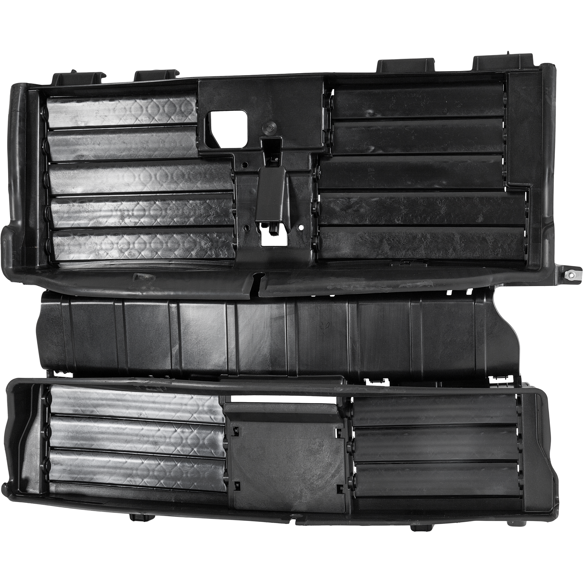 AM EDGE 19-24 ACTIVE GRILLE SHUTTER Lower Radiator Shutter w o Adaptive Cruise Control w Actuator and Motor CAPA SKU RF07580010Q Partslink FO1206113C OEM KT4Z8475A