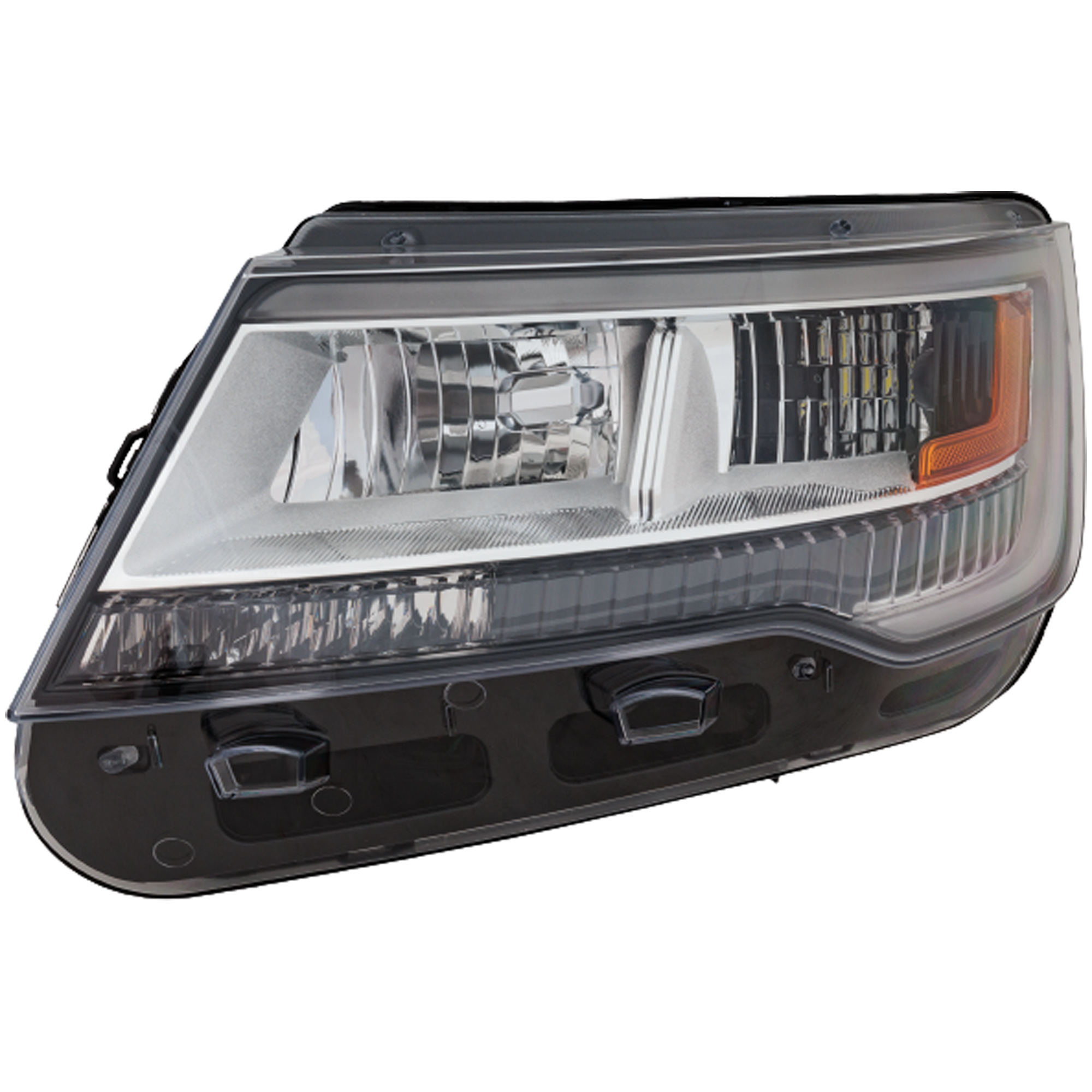 AM EXPLORER 16-18 HEAD LAMP LH Assembly Halogen LED Limited Platinum XLT Models To 4-4-18 w Signature Light SKU RF10010042 OEM FB5Z13008N PFM