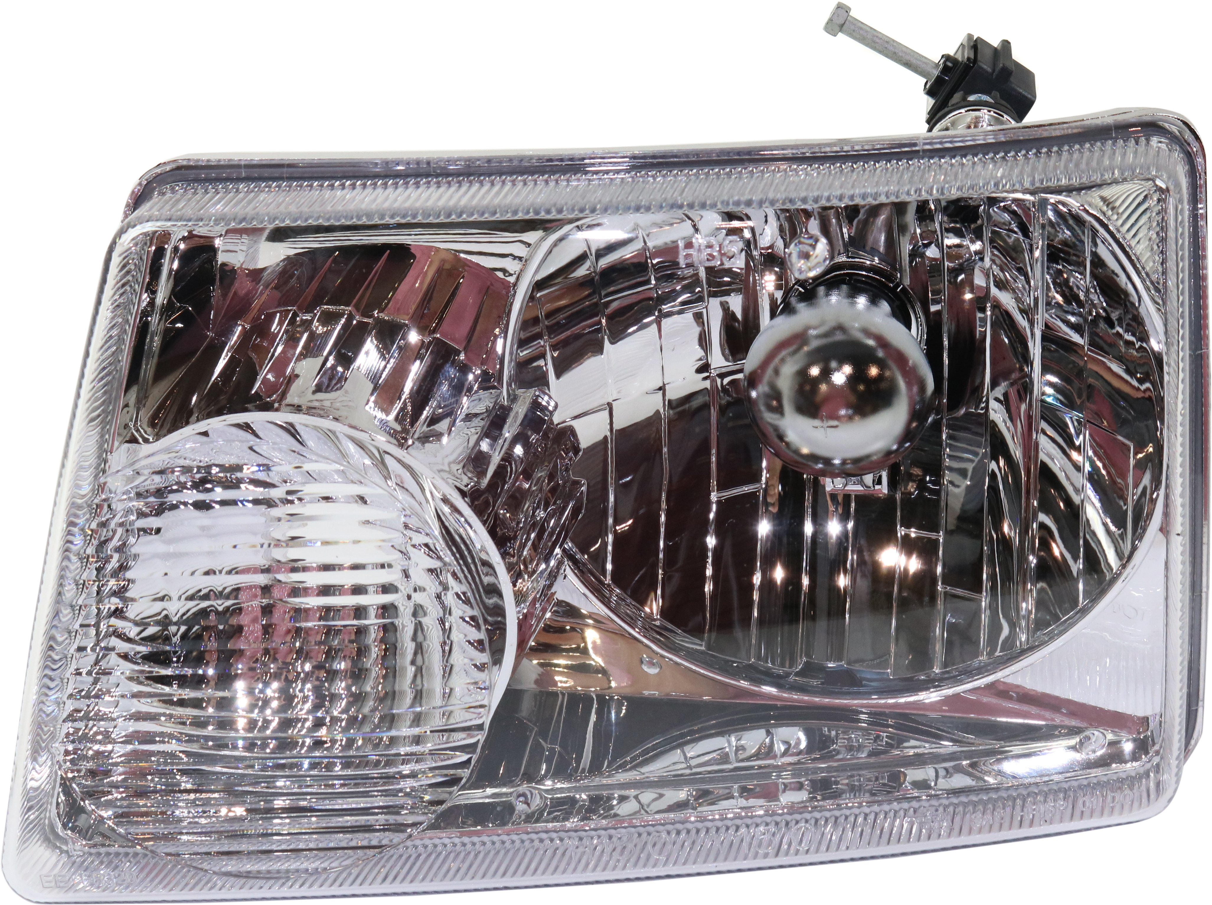 AM RANGER 01-11 HEAD LAMP LH Assembly Halogen w o Turn Signal Bulb and Socket All Cab Types SKU RF10010052 OEM 6L5Z13008BA PFM