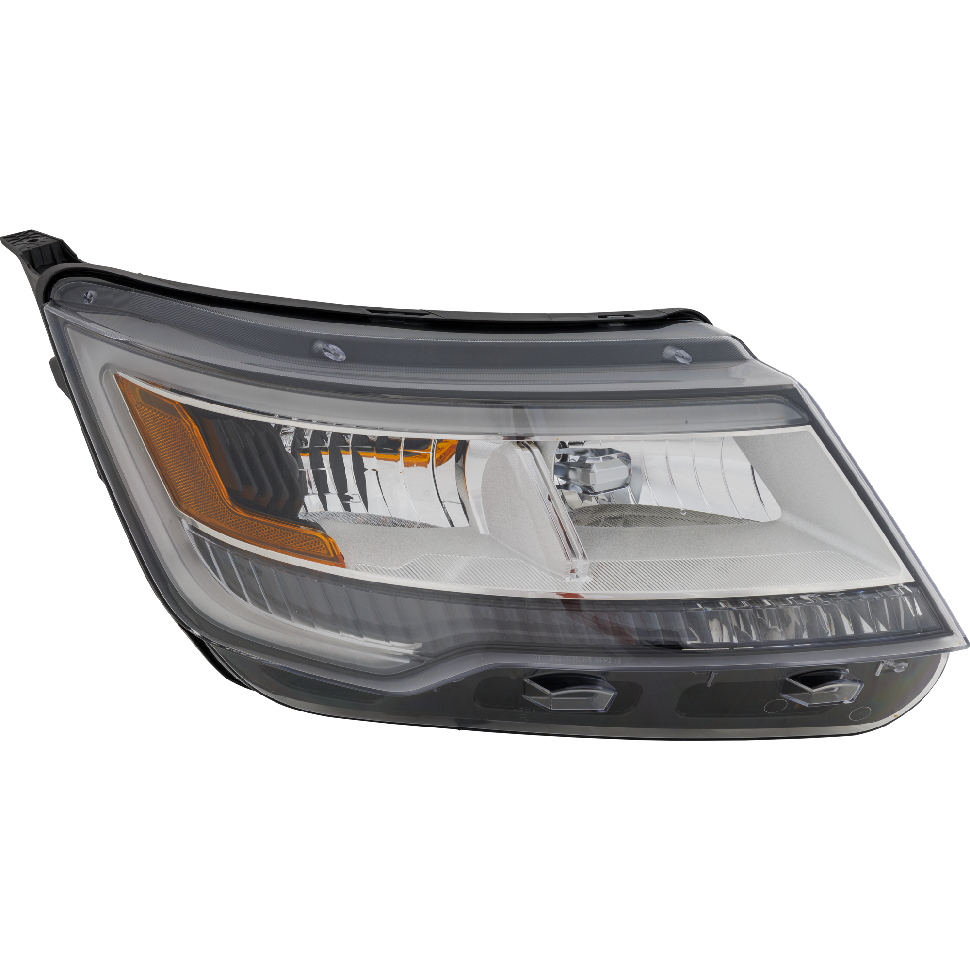 AM EXPLORER 16-18 HEAD LAMP RH Lens and Housing Halogen LED Limited Platinum XLT Models To 4-4-18 w Signature Light CAPA SKU RF10010061Q OEM FB5Z13008B PFM