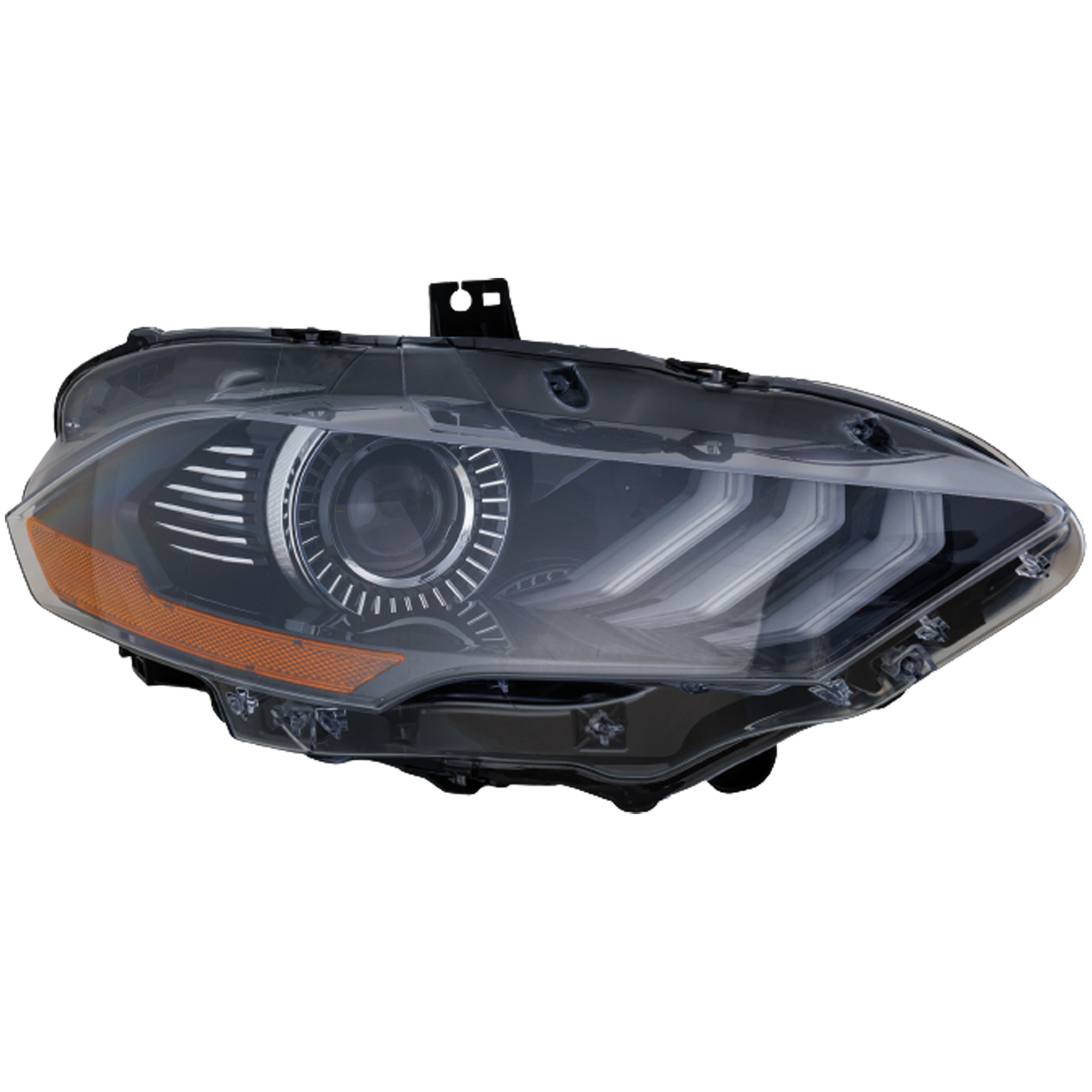 AM MUSTANG 18-23 HEAD LAMP RH Assembly Halogen Exc. Shelby Models SKU RF10010117 OEM JR3Z13008A
