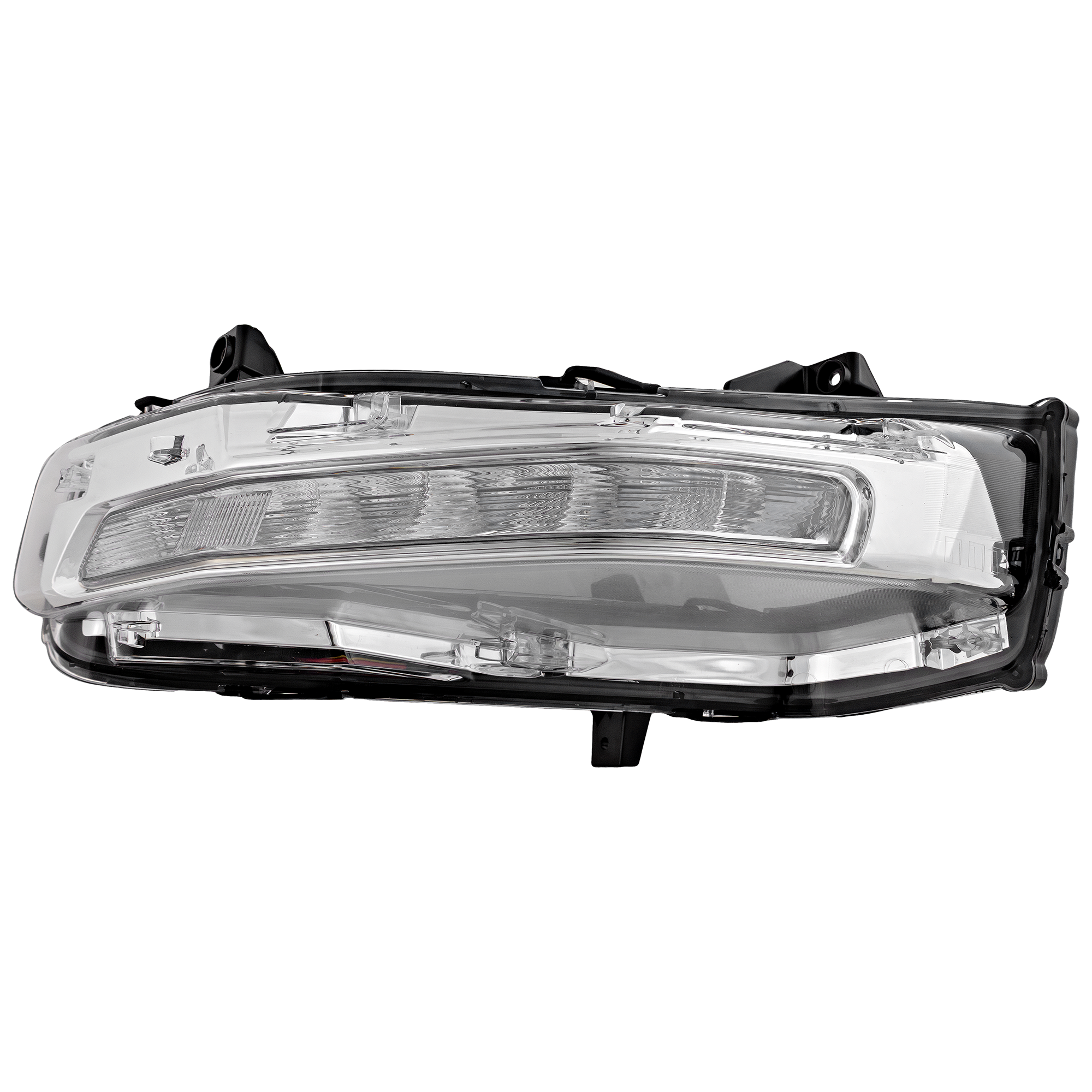 AM MUSTANG 18-23 PARK LAMP LH Assembly w o Fog Lamps Coupe Convertible CAPA SKU RF10630008AQ Partslink FO2520197C OEM JR3Z13201C