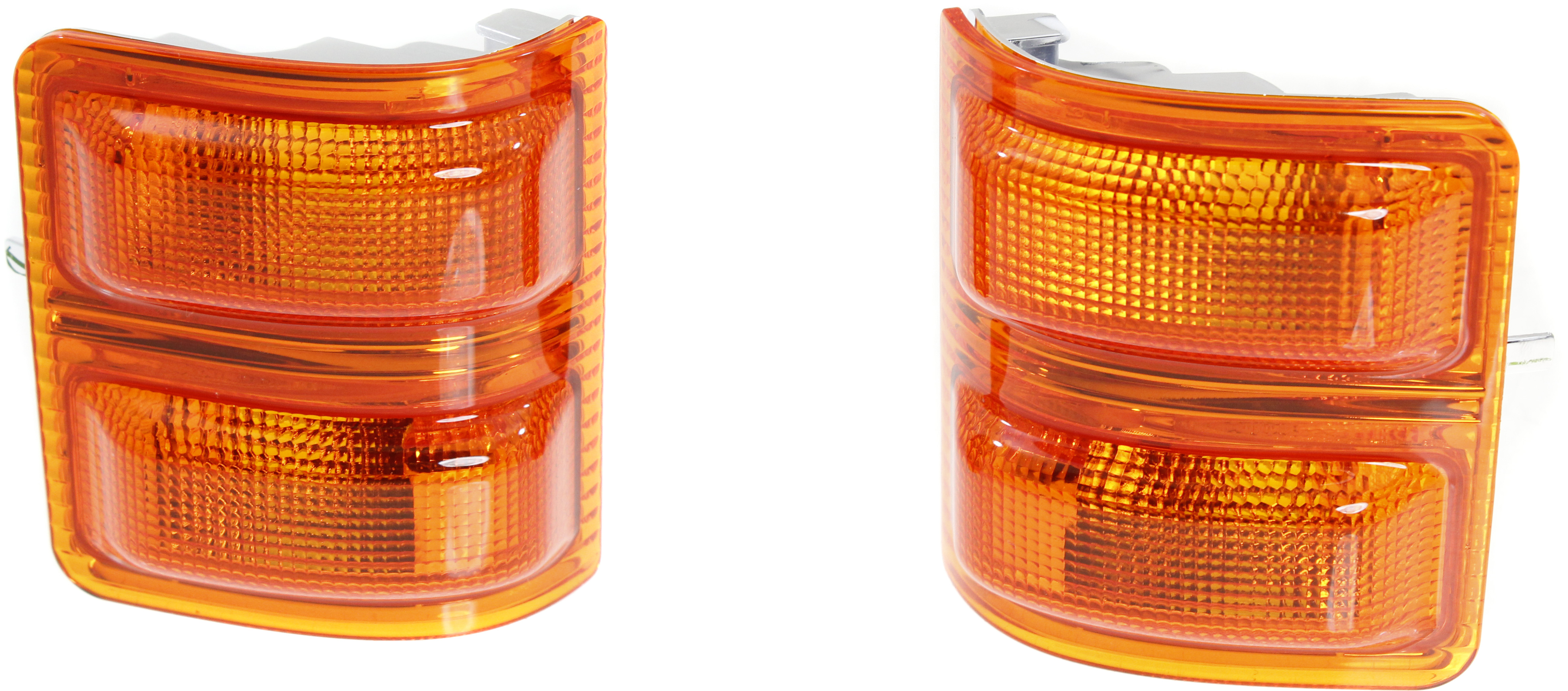 AM F SERIES SUPER DUTY P U 08-16 TOWING MIRROR SIGNAL LAMP RH AND LH Amber Lens All Cab Types SKU RF10730002 Partslink FO2570102 OEM 7C3Z13776B PFM 7C3Z13776A
