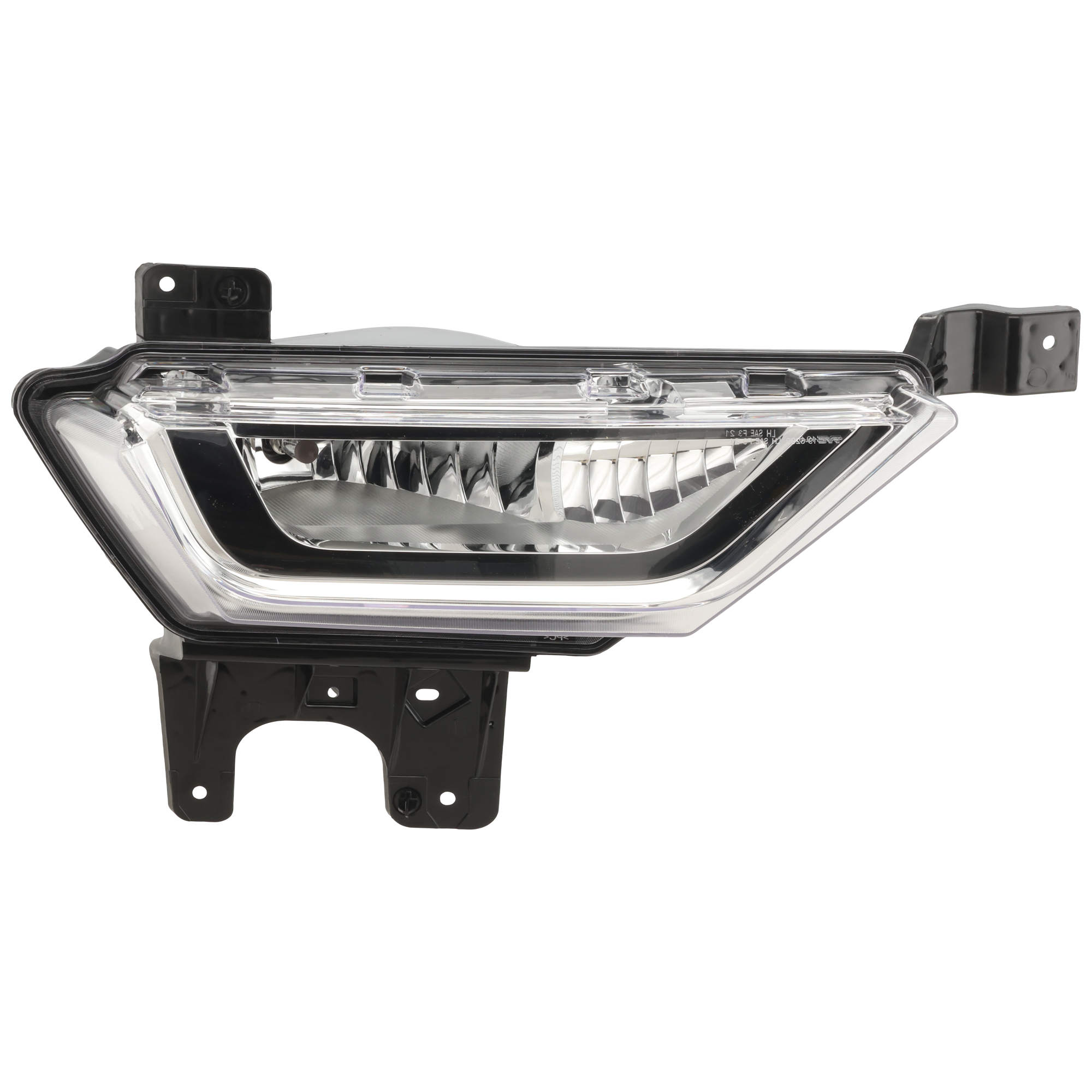 AM F 150-21-23 FOG LAMP RH Assembly Halogen Lariat King Ranch Limited Platinum Police Responder SSV Tremor XL XLT Models SKU RF10750047A Partslink FO2593258 OEM ML3Z15200A