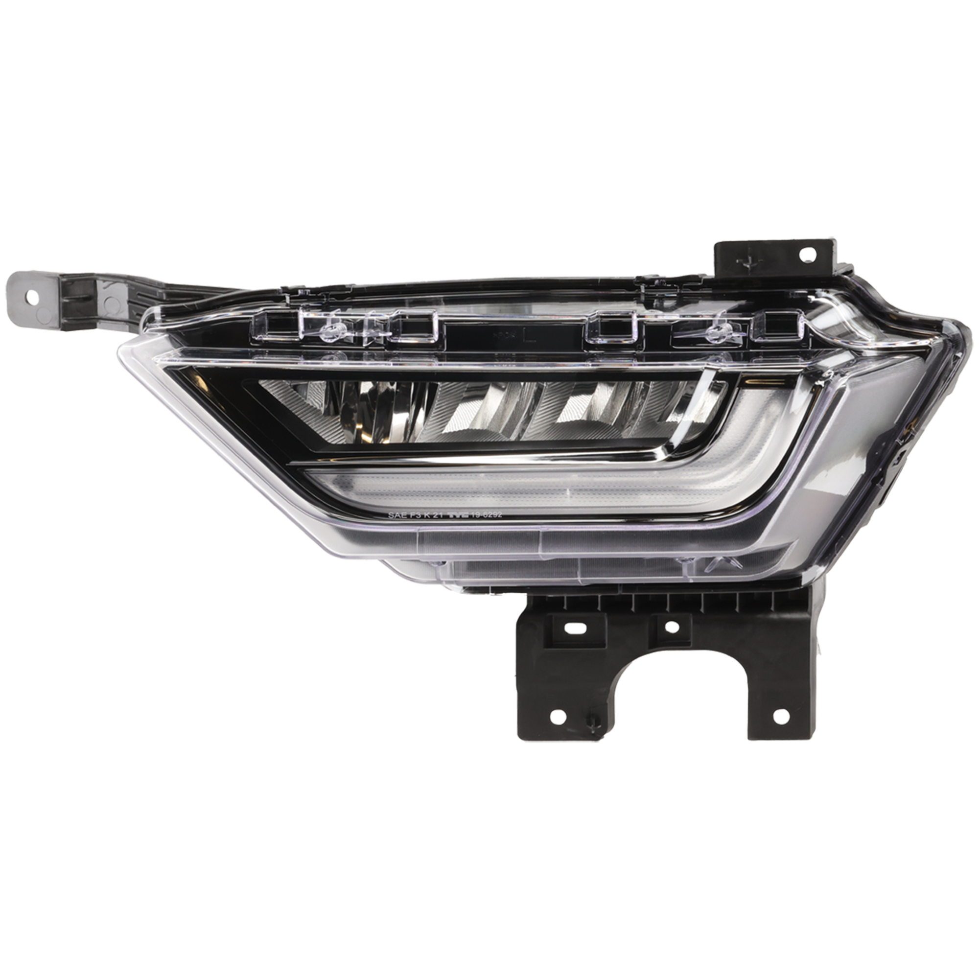 AM F 150-21-23 FRONT FOG LAMP LH Assembly LED Hybrid 21-21 CAPA SKU RF10750064AQ Partslink FO2592259C OEM ML3Z15201C