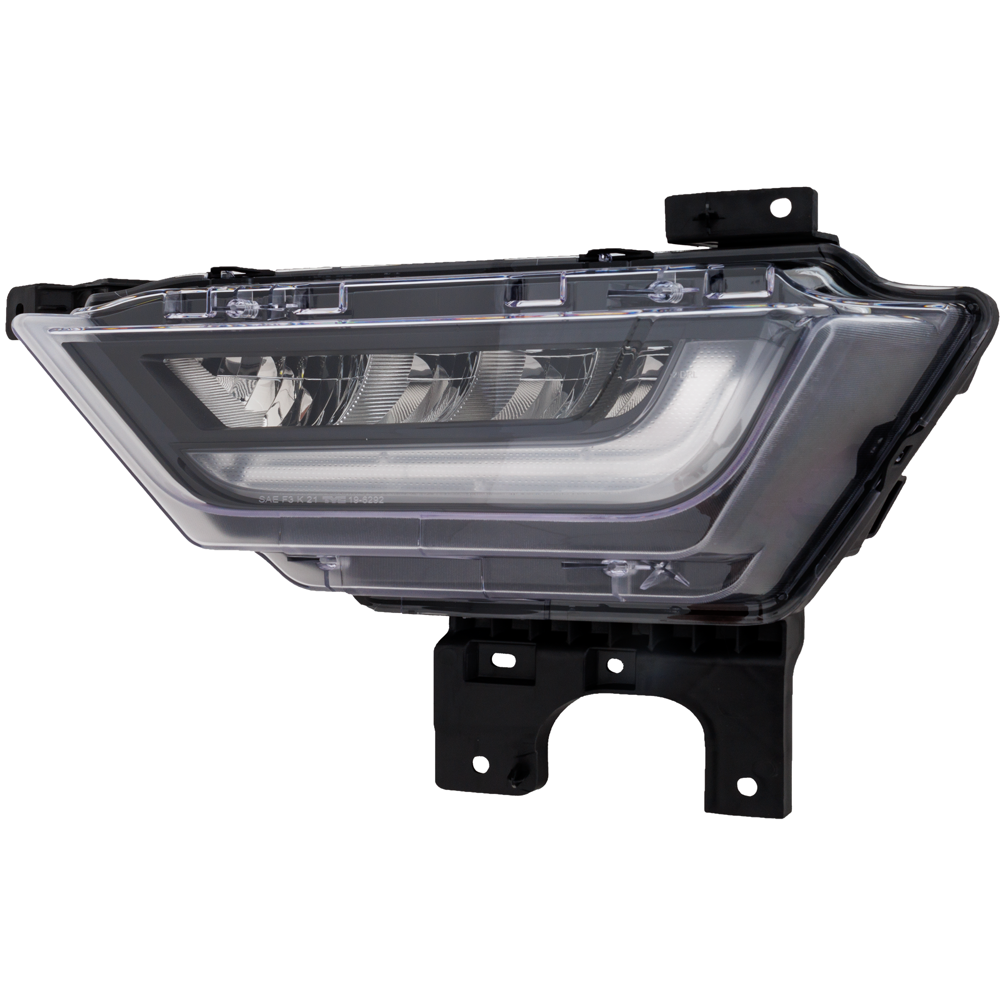 AM F 150-21-23 FRONT FOG LAMP LH Assembly LED Hybrid 21-21 SKU RF10750064A Partslink FO2592259 OEM ML3Z15201C