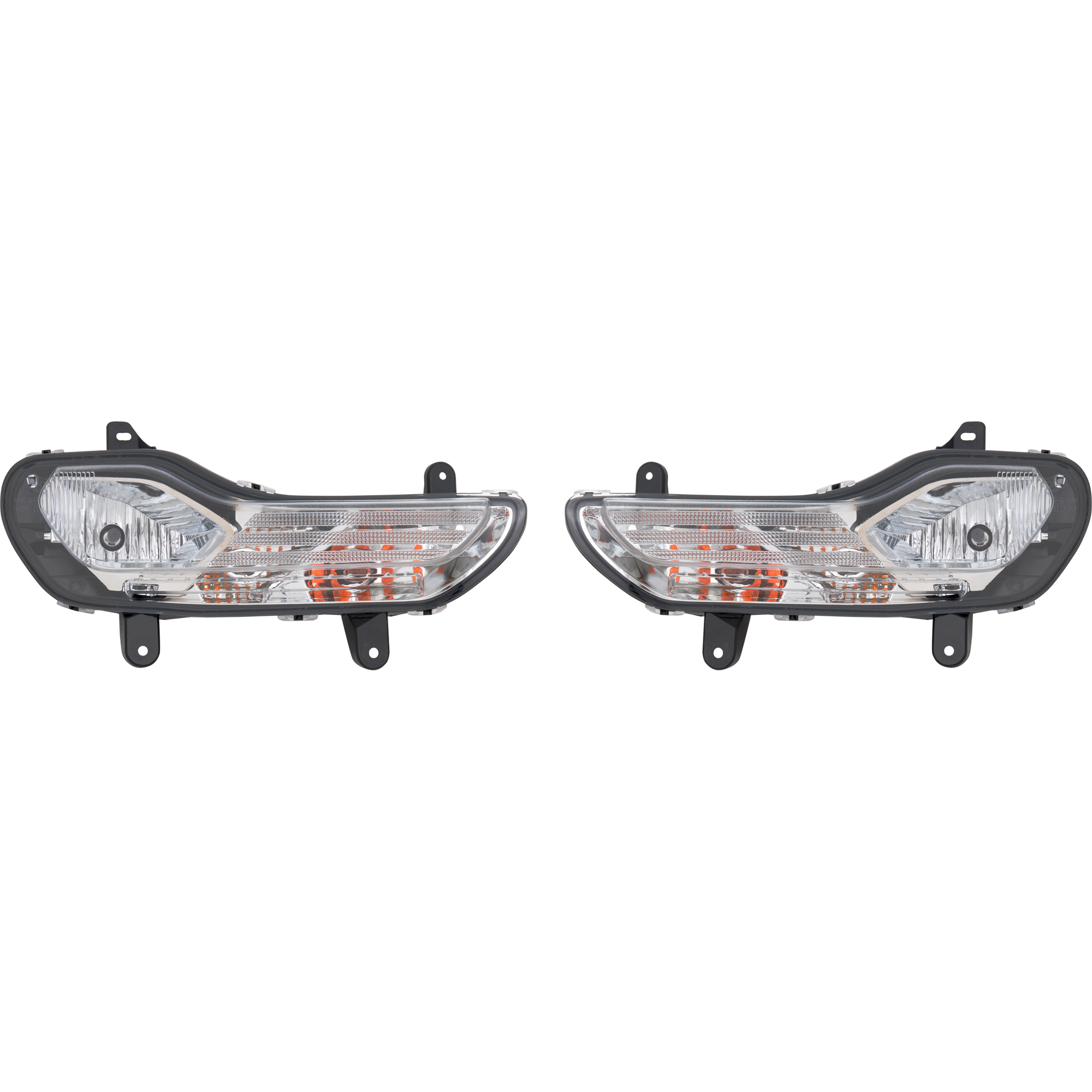 AM ROGUE 17-20 LEAF 18-22 FOG LAMP RH AND LH Assembly Halogen Clear Lens SKU RF10750069A Partslink FO2521189 FO2520189 OEM CJ5Z13200CCP CJ5Z13201CCP