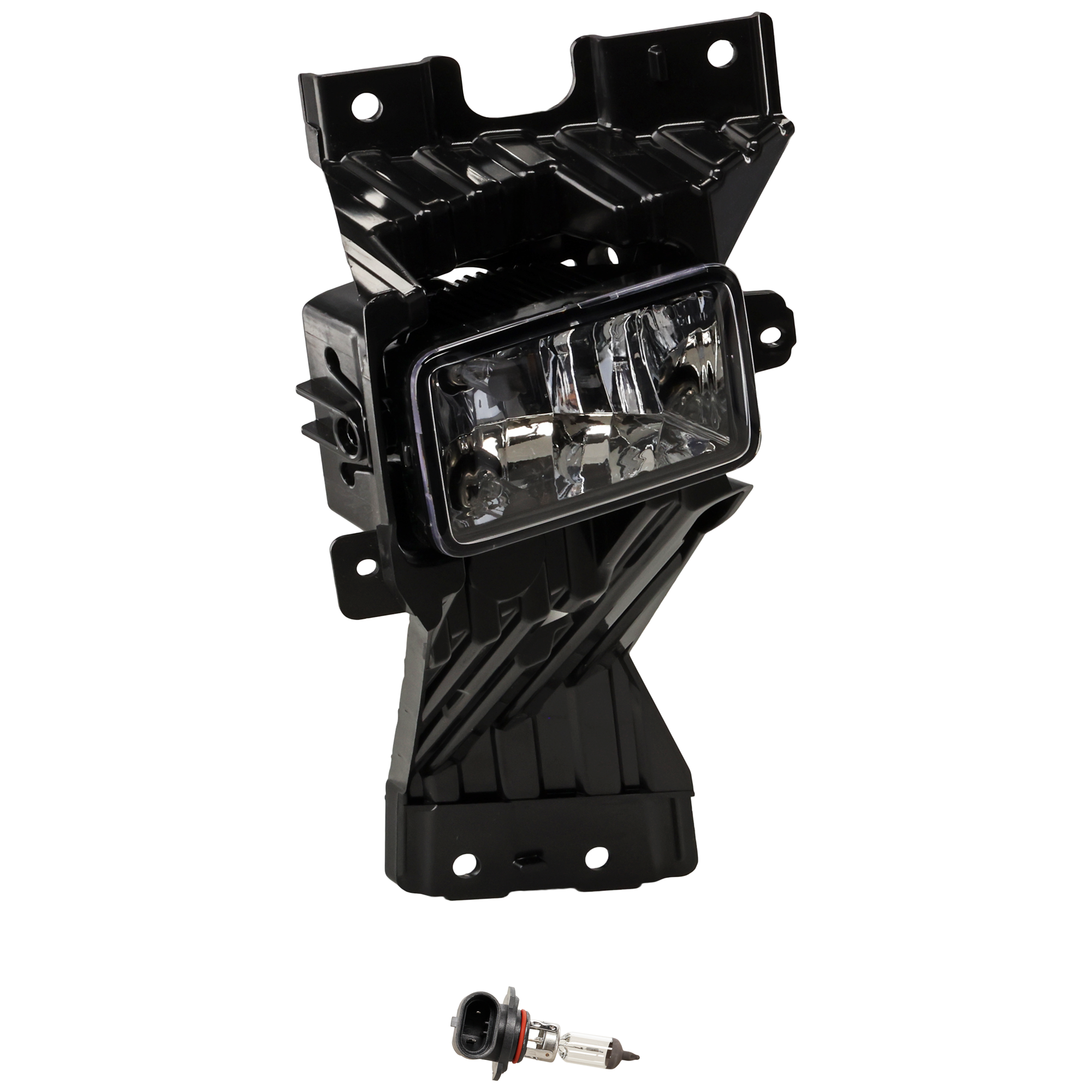 AM F 250 F 350 SUPER DUTY 20-22 FOG LAMP RH Assembly Halogen Crew Cab Extended Cab Standard Cab CAPA SKU RF10750083AQ Partslink FO2593257C OEM LC3Z15200A