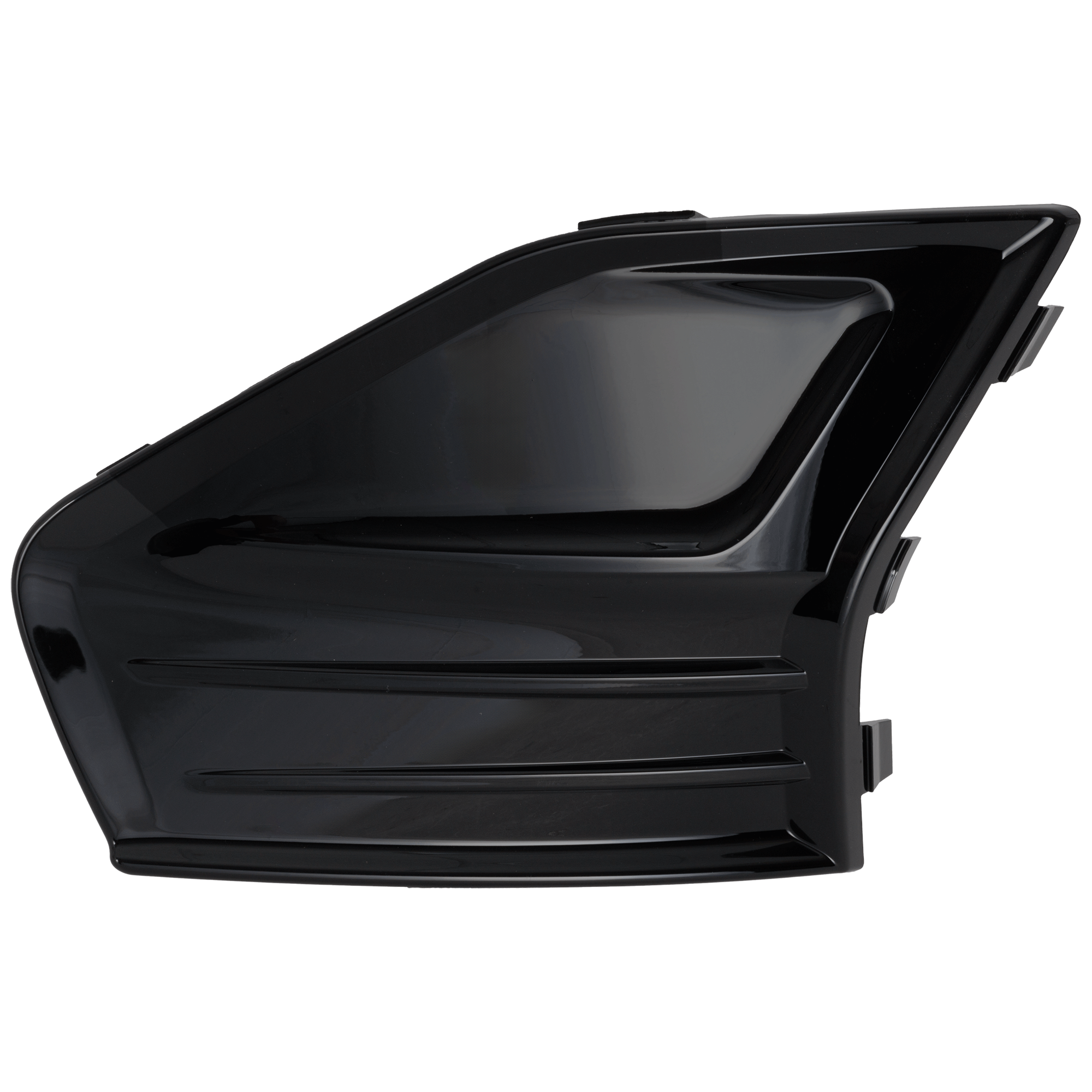 AM FUSION 19-20 FOG LAMP COVER LH Gloss Black SEL SEL Hybrid Models SKU RF10770018 Partslink FO1038183 OEM KS7Z17B814EB