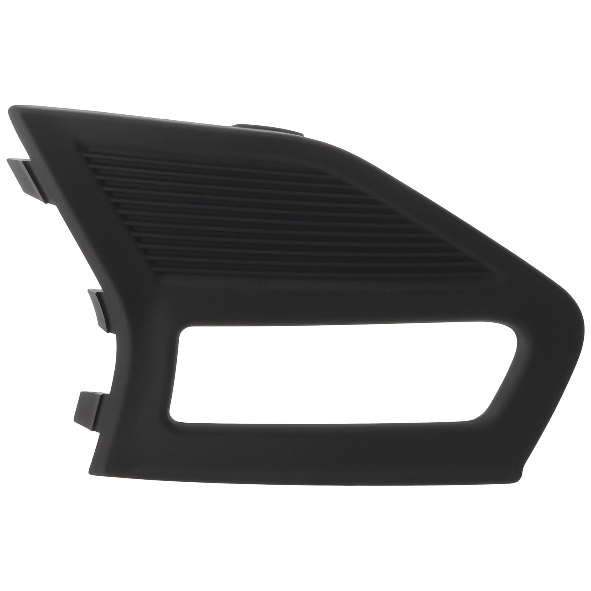 AM FUSION 19-20 FRONT FOG LAMP MOLDING RH Textured Black Exc. Energi Sport Model SKU RF10810011 Partslink FO1039230 OEM KS7Z17B814BC KS7Z17B614BC