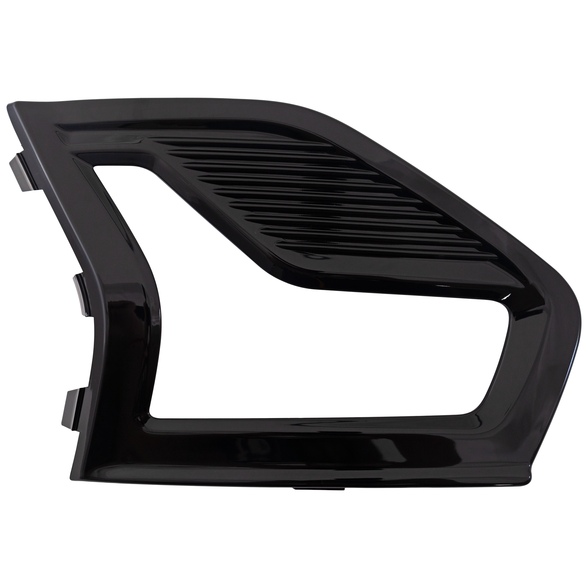 AM FUSION 19-20 FRONT FOG LAMP MOLDING RH Black Excluded Sport Model SKU RF10810015 Partslink FO1039231 OEM KS7Z17B814CC KS7Z17B614CC