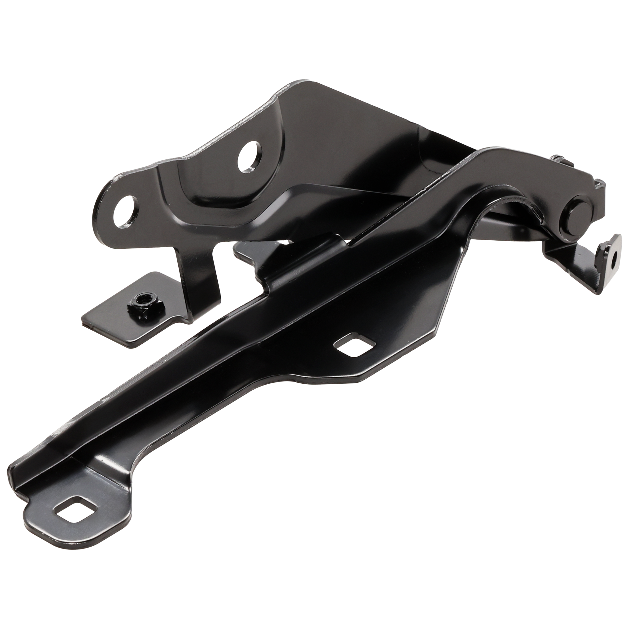 AM MUSTANG 18-23 HOOD HINGE LH Exc. Shelby Models SKU RF13050010 Partslink FO1236178 OEM JR3Z16797A