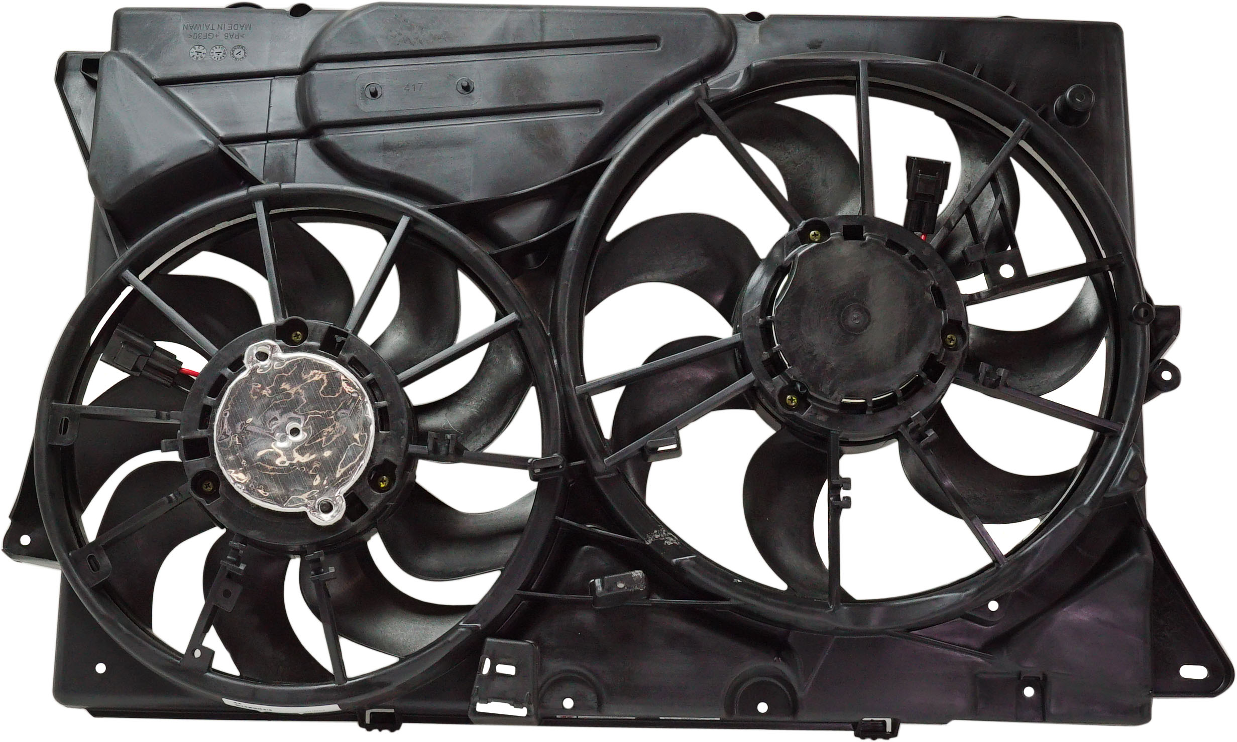 AM FLEX MKT 12-19 RADIATOR FAN ASSEMBLY 3.5L Turbo 3.5L 3.7L w Control module SKU RF16090005 Partslink FO3115202 OEM DA8Z8C607B