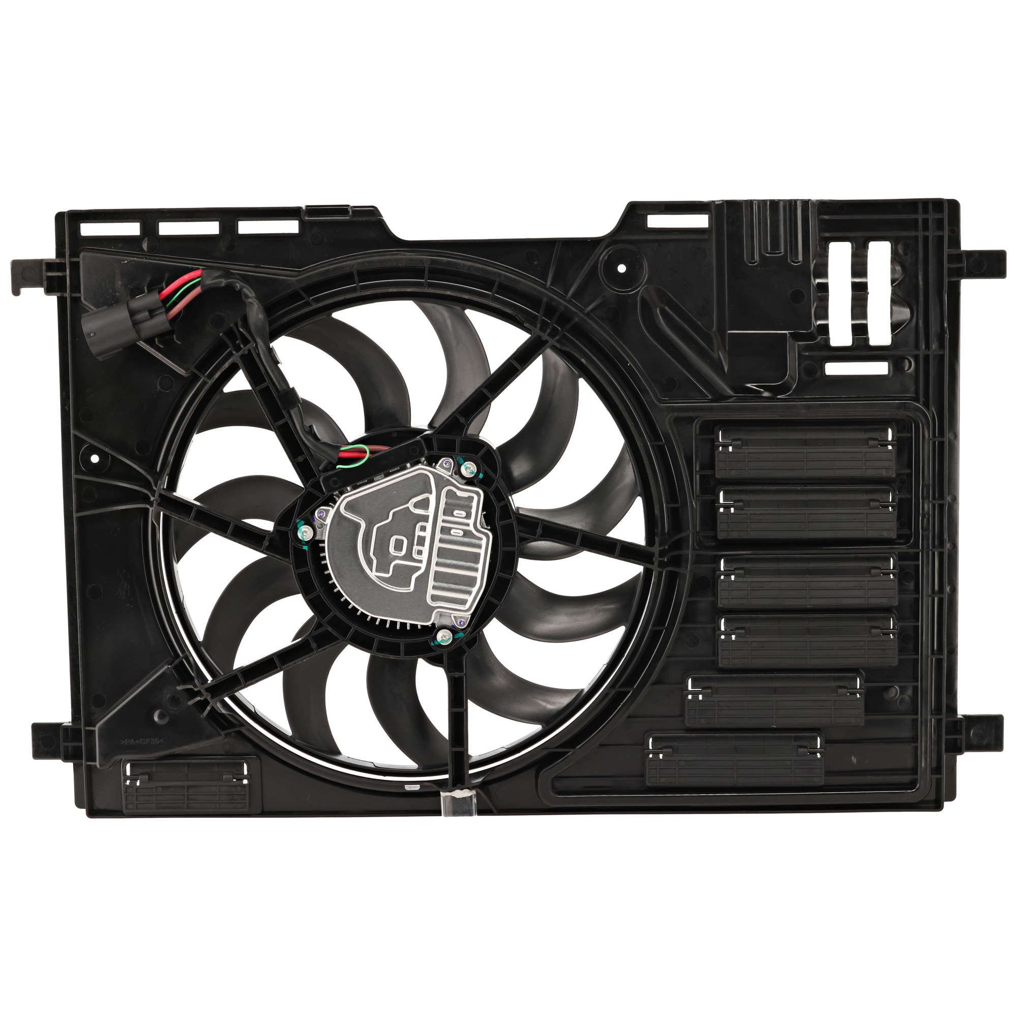 AM ESCAPE 17-19 RADIATOR FAN ASSEMBLY Single Fan 2.5L Eng. SKU RF16090025 Partslink FO3115220 OEM GV6Z8C607A