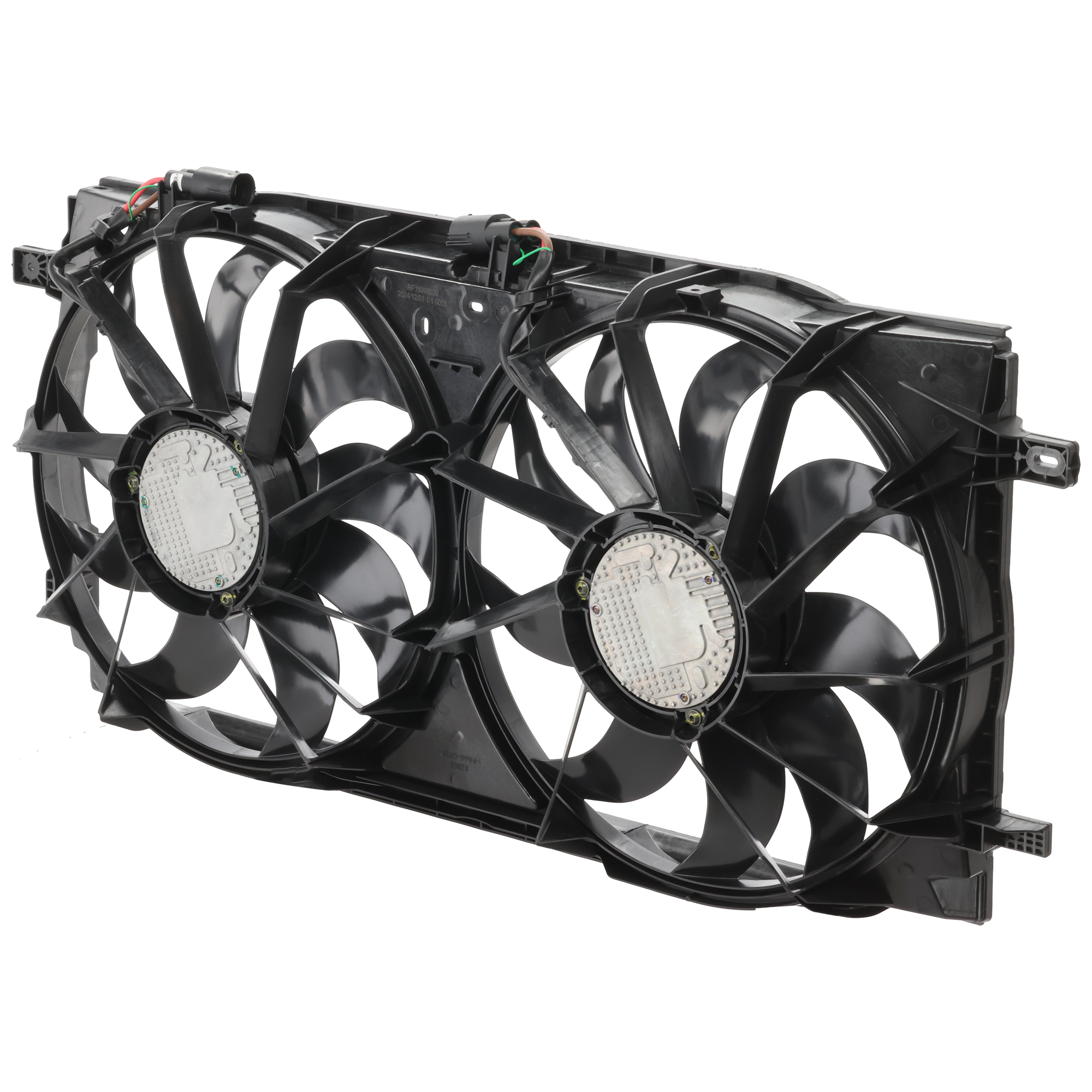 AM BRONCO 22-25 RANGER 24-25 RADIATOR FAN ASSEMBLY Dual Fan 3.0L Turbo Eng. 6 Cyl. SKU RF16090030 Partslink FO3115250 OEM MB3Z8C607C