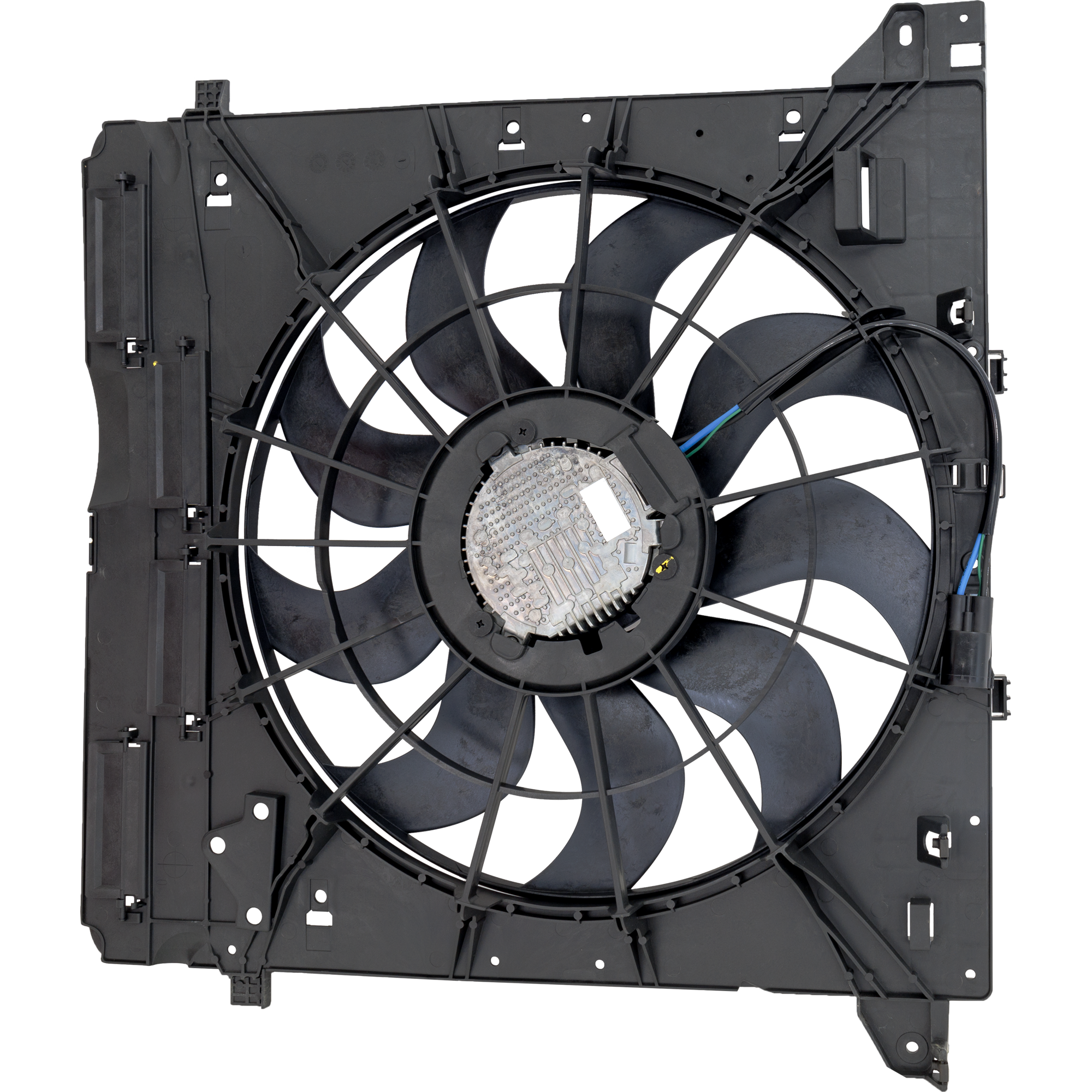 AM EXPLORER AVIATOR 20-24 RADIATOR FAN ASSEMBLY 2.3L Turbo w o Tow Pkg 3.0L Turbo To 11-1-21 King Ranch Platinum Model SKU RF16100002 Partslink FO3115232 OEM P1MZ8C607A L1MZ8C607A
