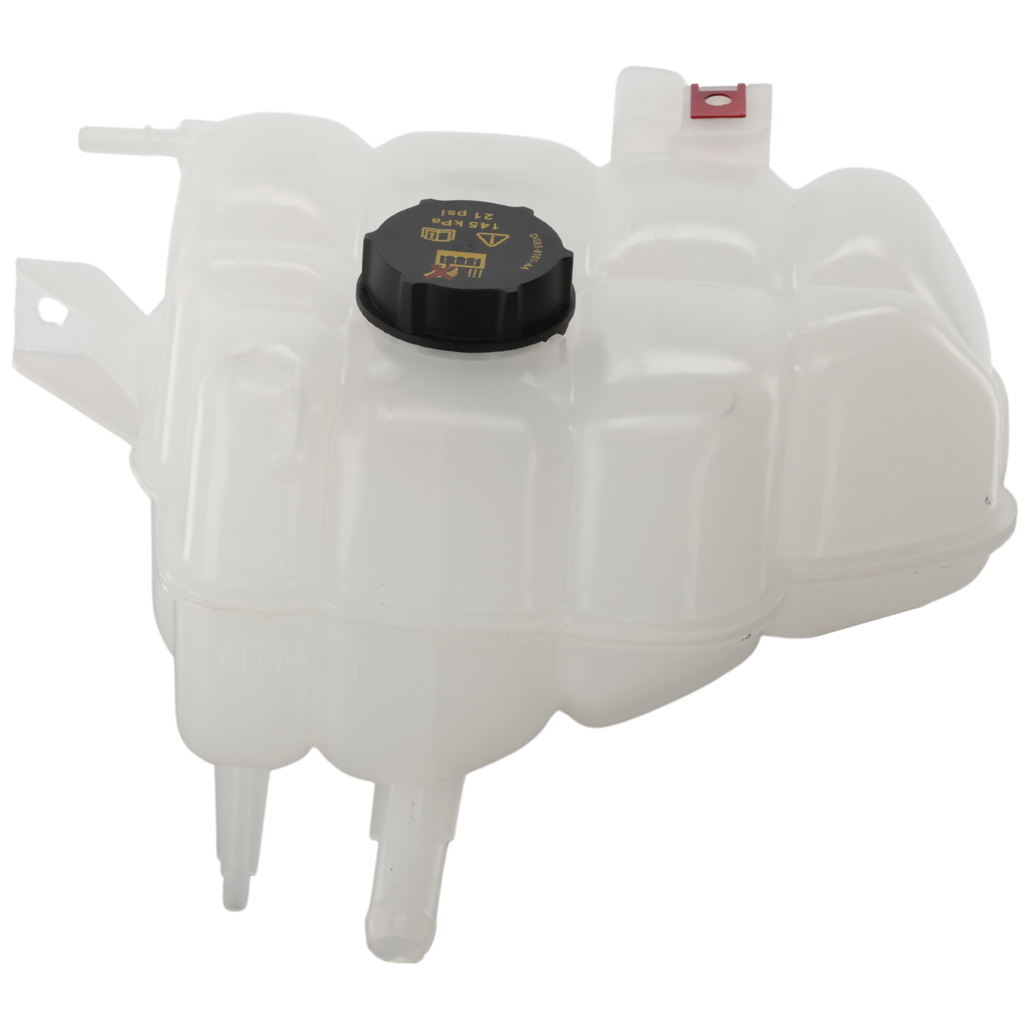 AM RANGER 19-23 COOLANT TANK Plastic w Cap Crew Extended Cab SKU RF16130033 Partslink FO3014186 OEM EB3Z8A080E PFM