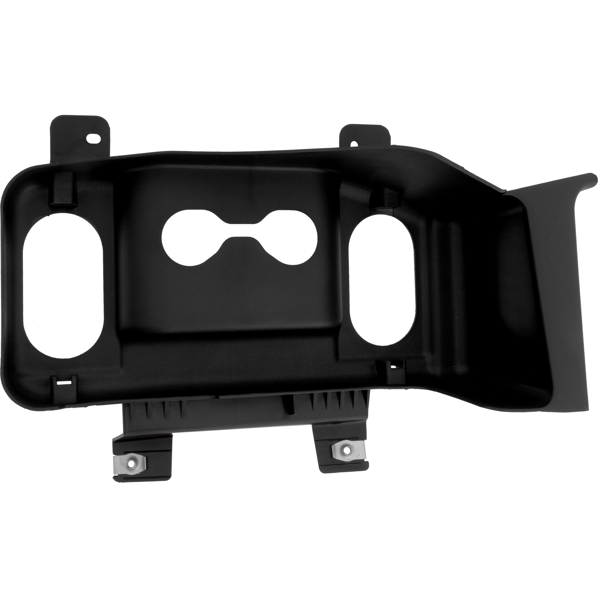 AM F SERIES SUPER DUTY 17-19 FRONT BUMPER AIR INTAKE DUCT LH Plastic Painted Argent SKU RF16250002 Partslink FO1038218 OEM HC3Z8311H