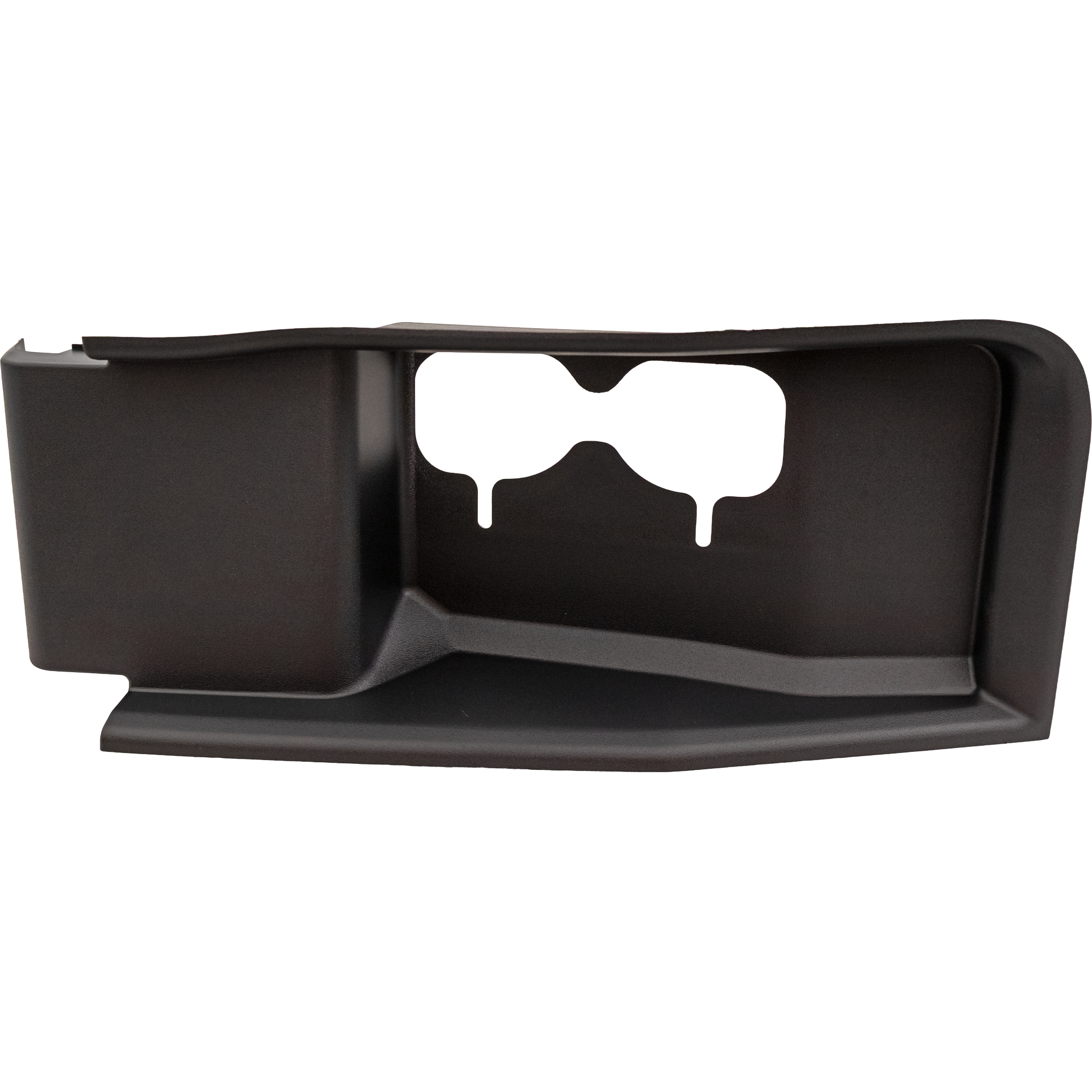 AM F SERIES SUPER DUTY 20-22 RADIATOR SUPPORT AIR INTAKE DUCT RH Air Deflector Textured Black All Cab Types SKU RF16330009 Partslink FO1039221 OEM LC3Z8310G