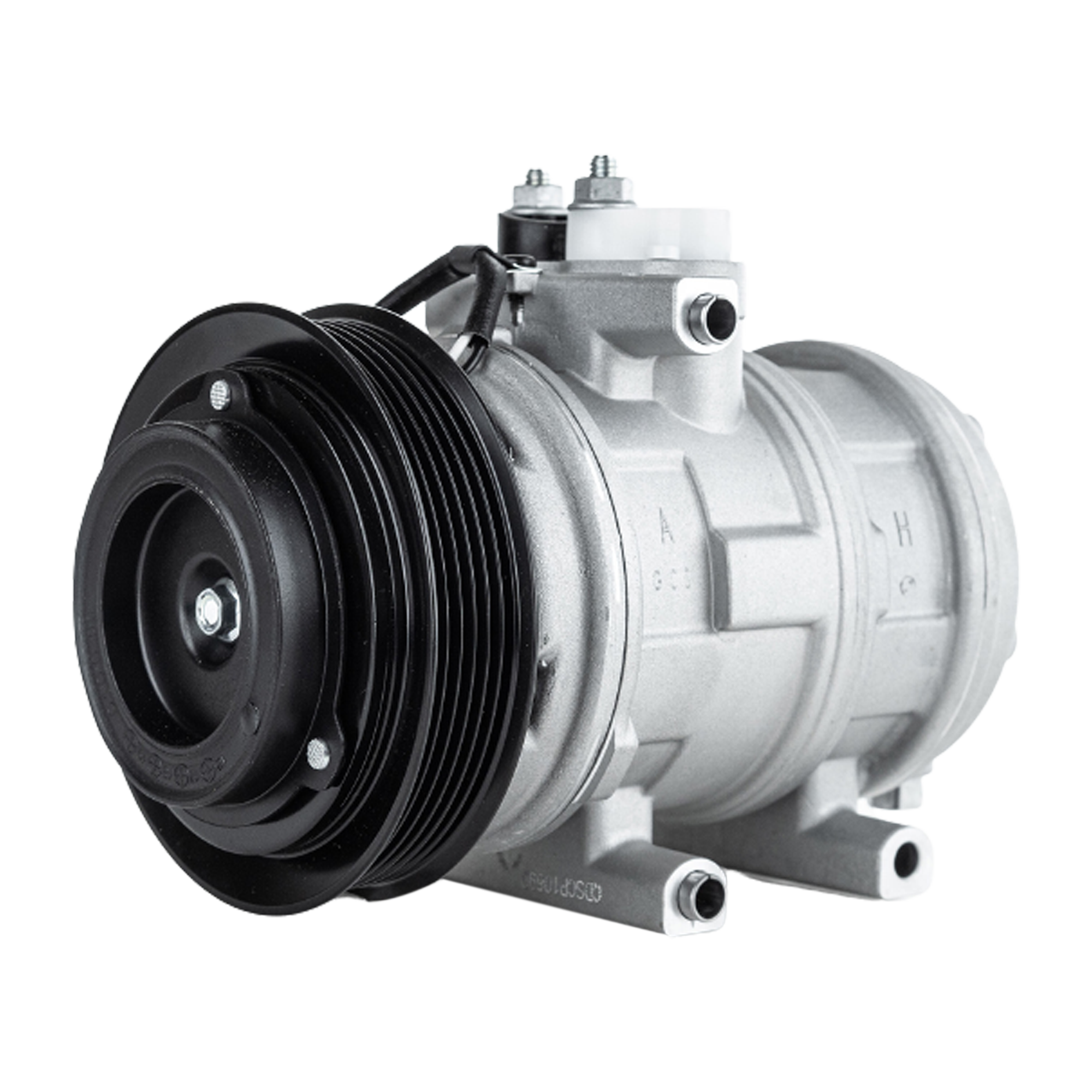 AM F SERIES SUPER DUTY PICKUP 07-10 A C COMPRESSOR New w Clutch 6 Groove Pulley 125mm SKU RF19110004