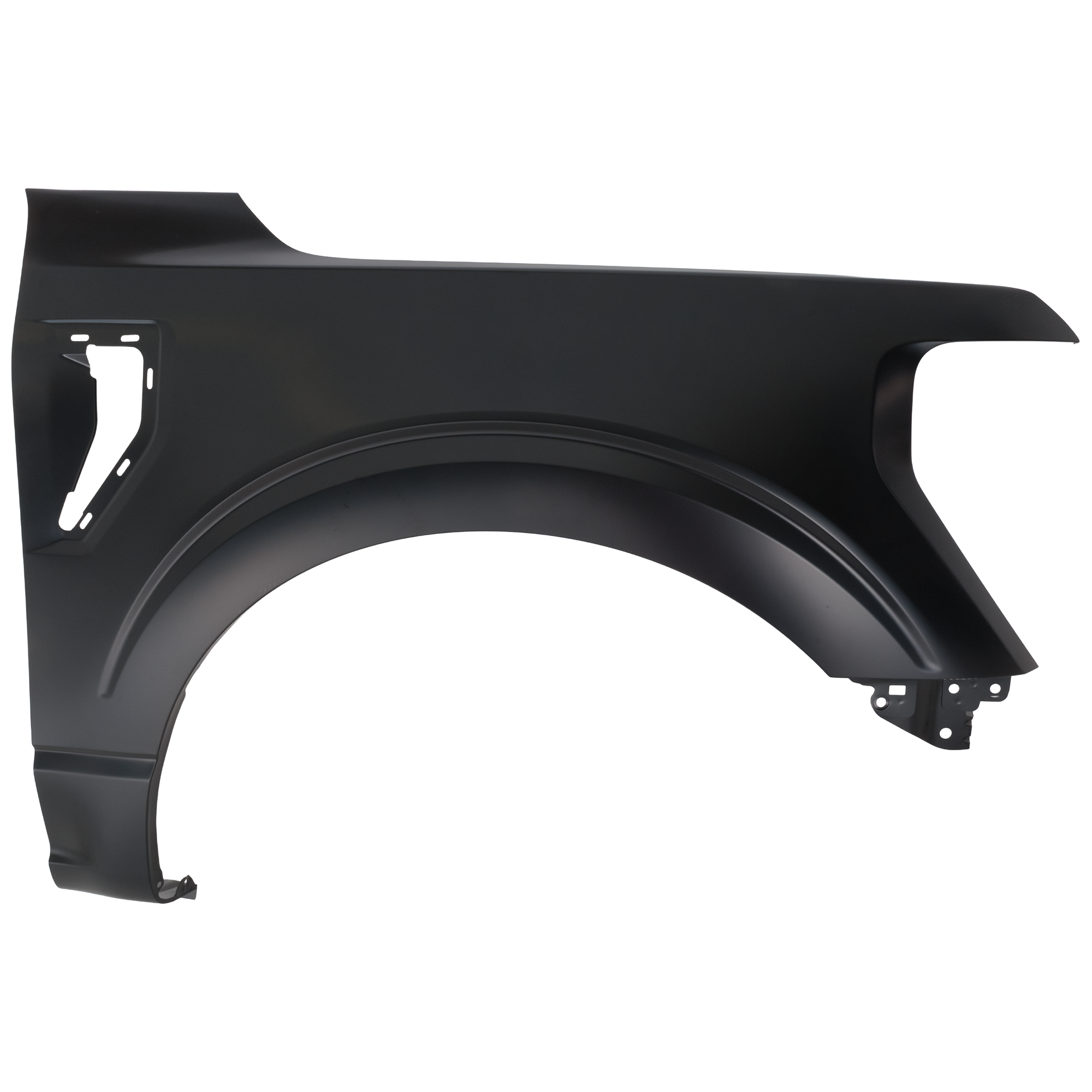 AM F 150-21-24 FRONT FENDER RH Steel Exc. Raptor Model SKU RF22010039 Partslink FO1241337 OEM VL3Z16005E ML3Z16005A PFM