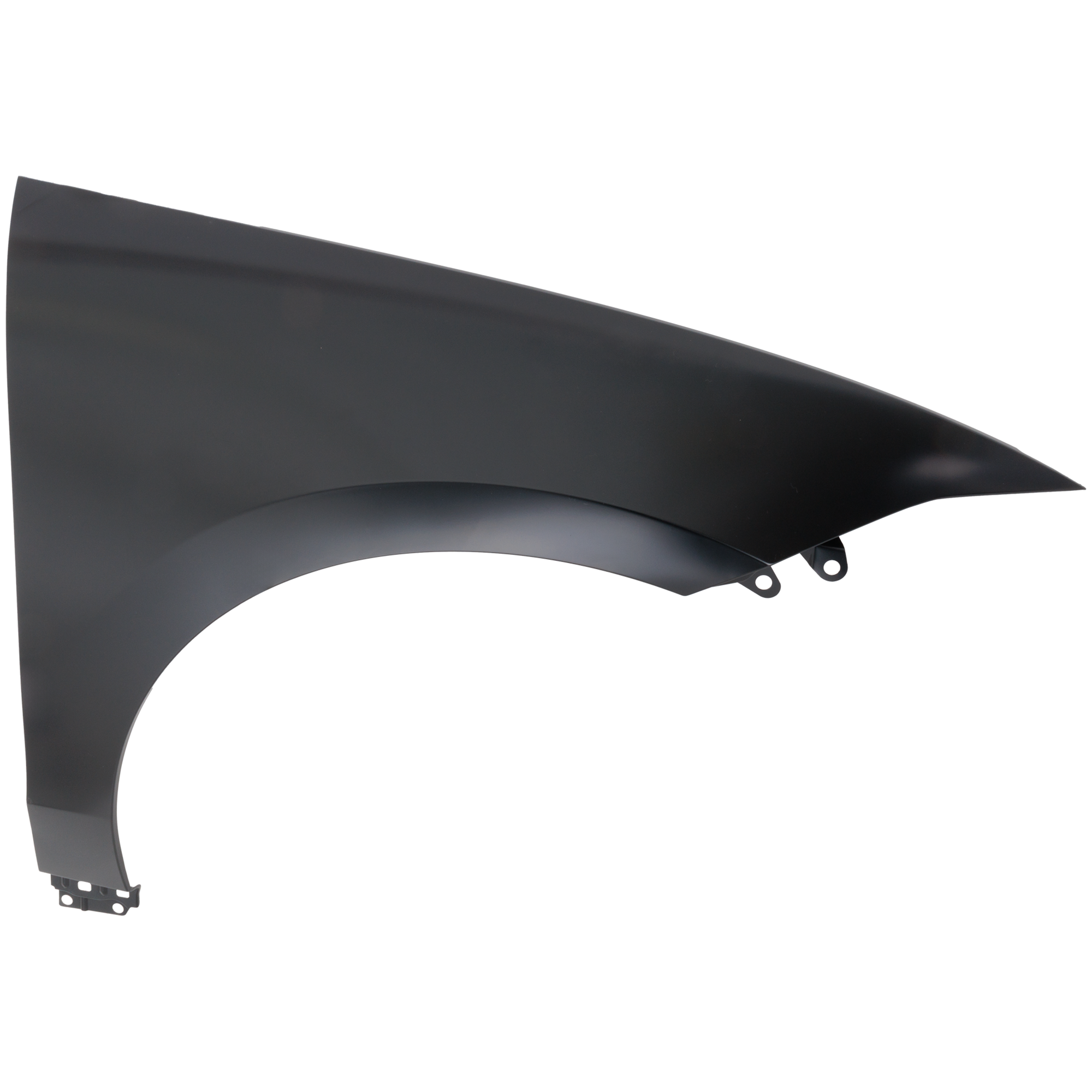 AM IONIQ 6-23-24 FRONT FENDER RH Black Steel SKU RF22010055 Partslink HY1241192 OEM 66320KL001
