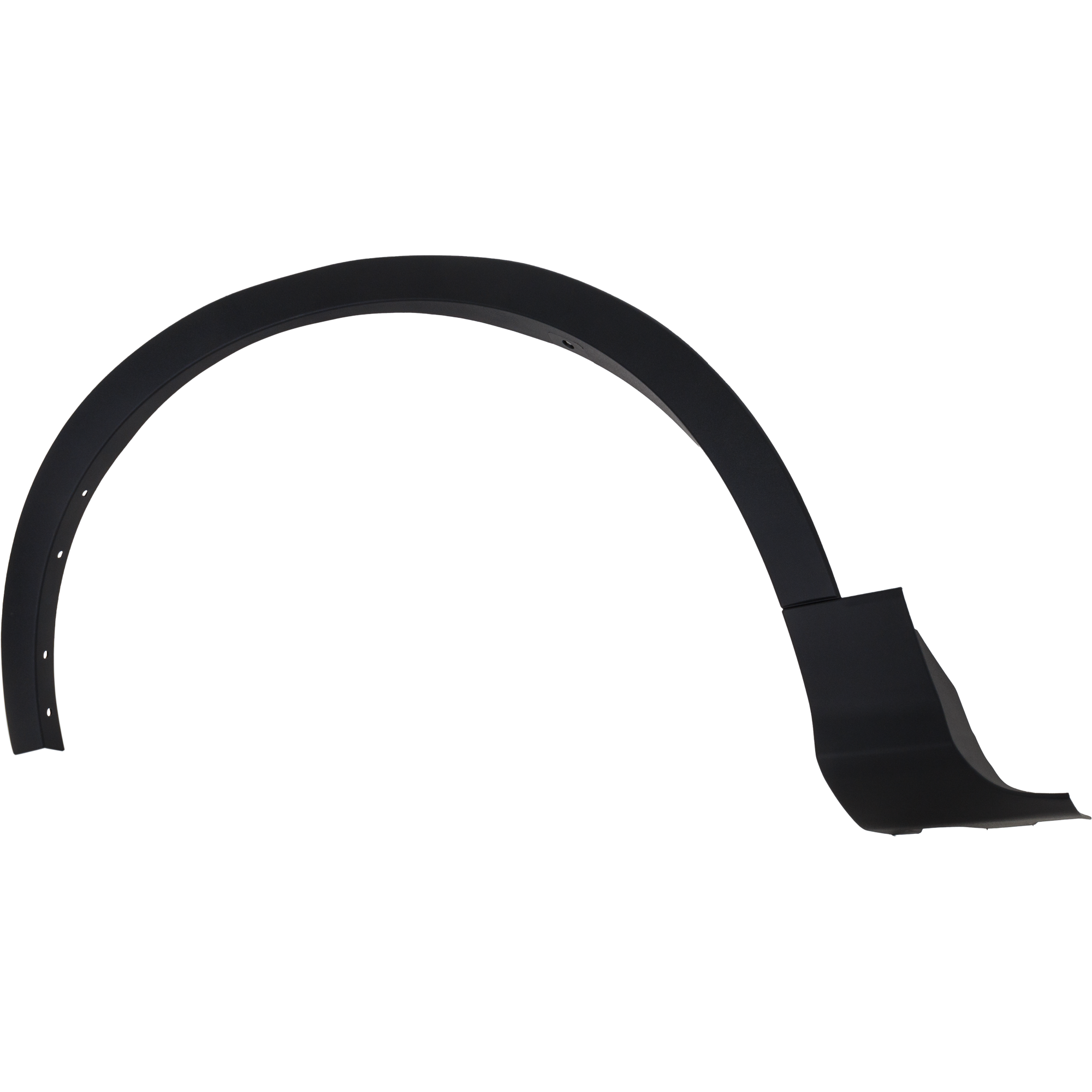 AM ESCAPE 17-19 FRONT WHEEL OPENING MOLDING LH OE Style Textured Black w o Parallel Park Assist Sensor Holes SKU RF22130026 Partslink FO1290141 OEM CJ5Z16268AD