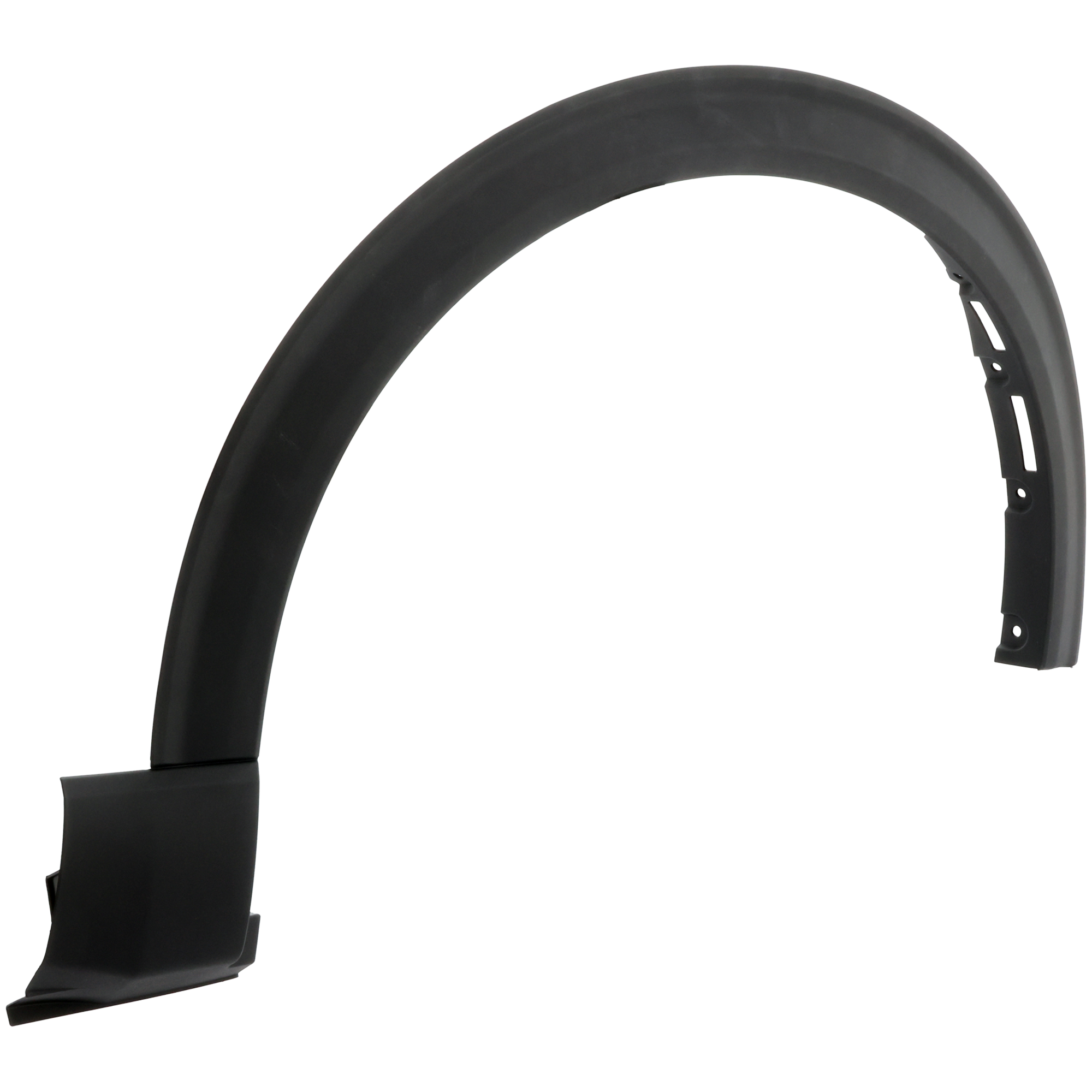 AM EXPLORER 20-24 POLICE INTERCEPTOR UTILITY 20-23 FRONT WHEEL OPENING MOLDING RH Textured Black Explorer w o Park Assist Sensor Holes To 4-6-21 SKU RF22130027 Partslink FO1291139 OEM LB5Z16038AC LB5Z16038AA