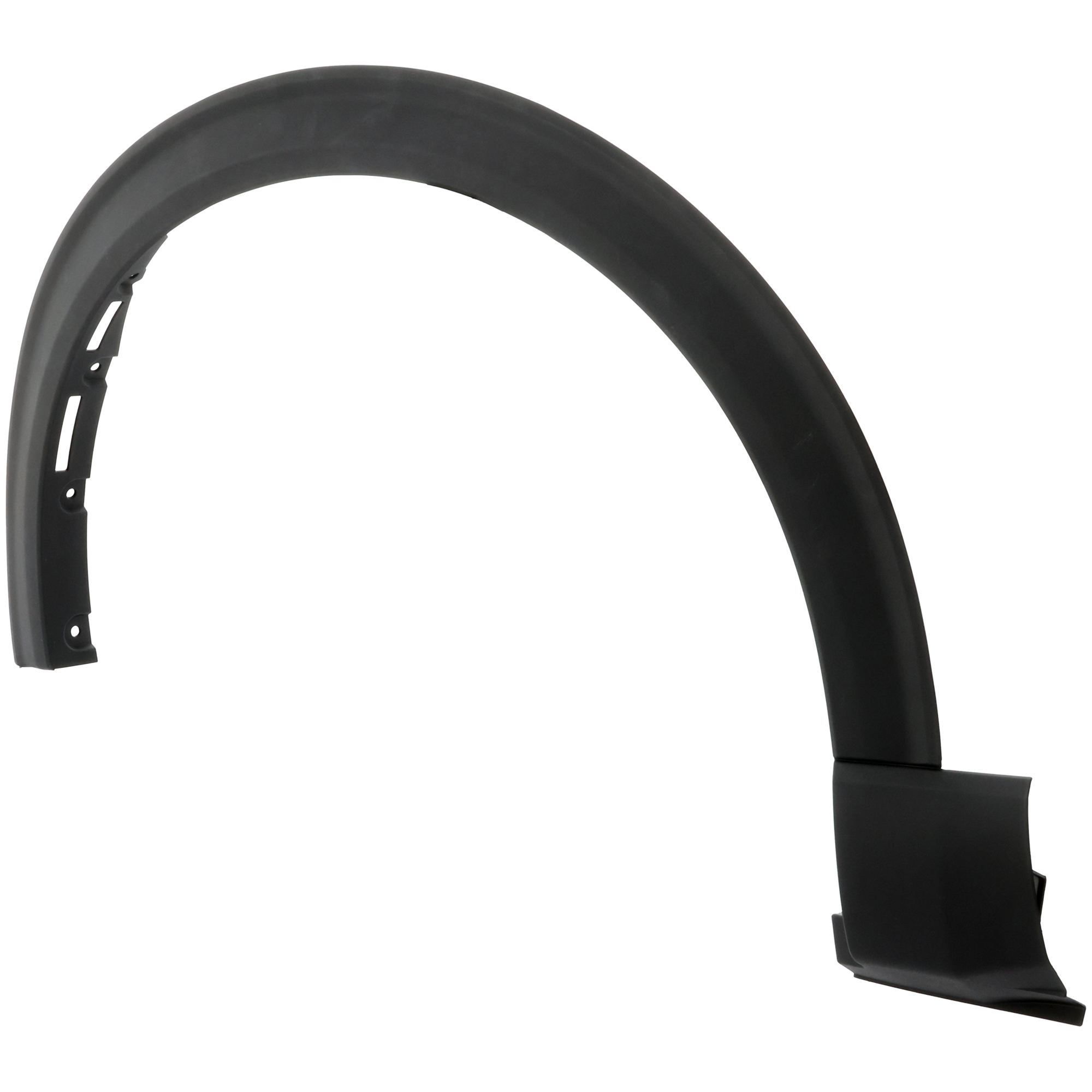 AM EXPLORER 20-24 POLICE INTERCEPTOR UTILITY 20-23 FRONT WHEEL OPENING MOLDING LH Textured Black Explorer w o Park Assist Sensor Holes To 4-6-21 SKU RF22130028 Partslink FO1290139 OEM LB5Z16039AC LB5Z16039AA