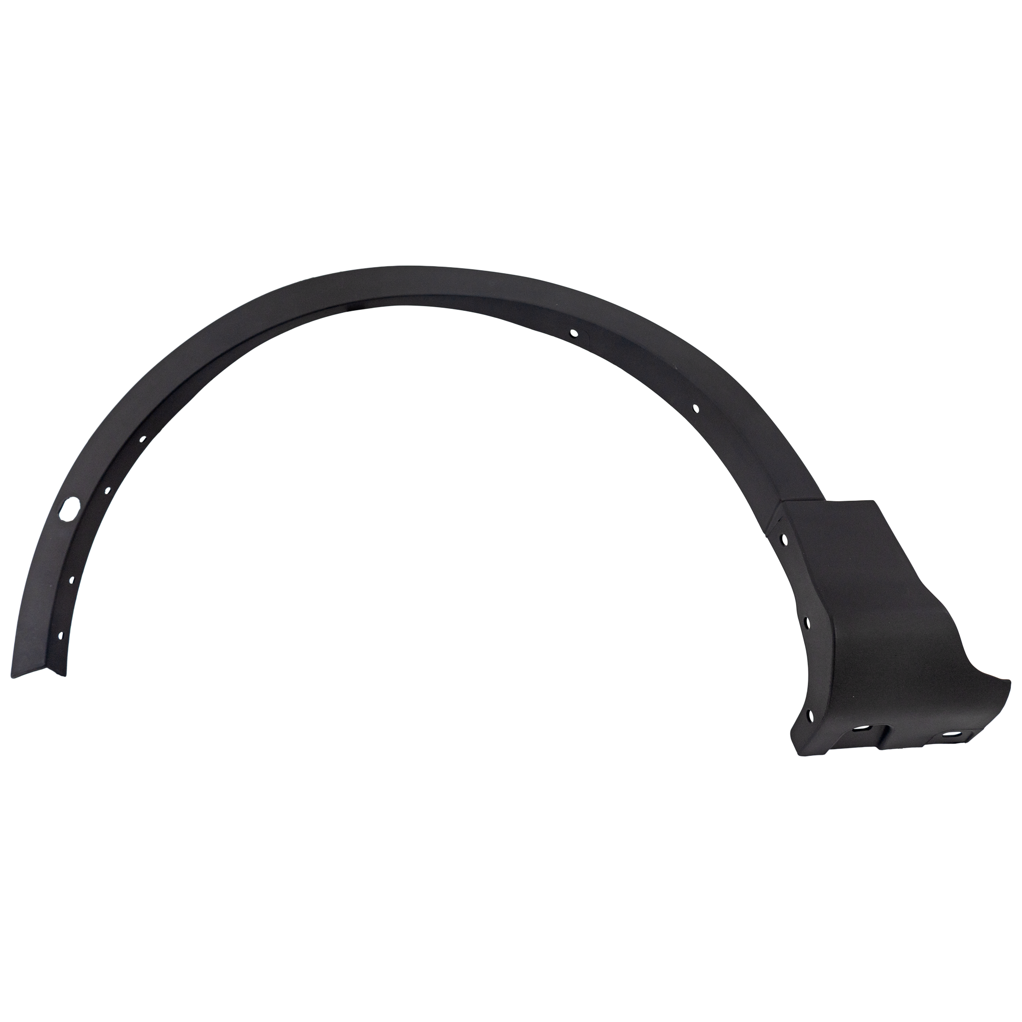 AM ESCAPE 17-19 FRONT WHEEL OPENING MOLDING LH OE Style Textured Black w Parallel Park Assist Sensor Holes SKU RF22130036 Partslink FO1290146 OEM GJ5Z16268BB