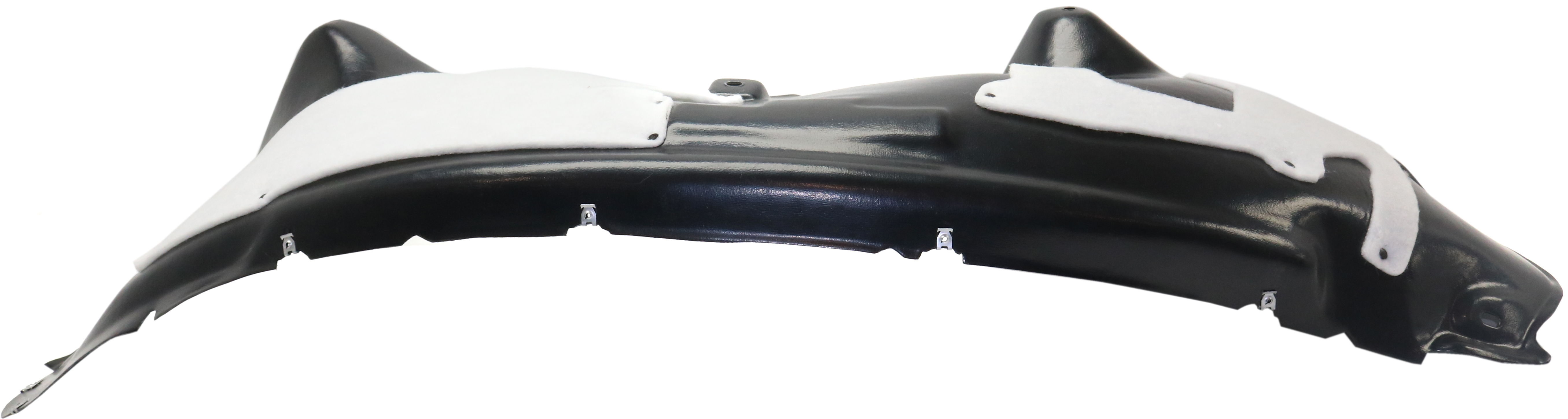 AM F 250 F 350 SUPER DUTY 17-19 FRONT FENDER LINER RH Polyethylene Vacuum Form Lariat King Ranch Platinum XLT Models SKU RF22210005 Partslink FO1249174 OEM HC3Z16102H PFM