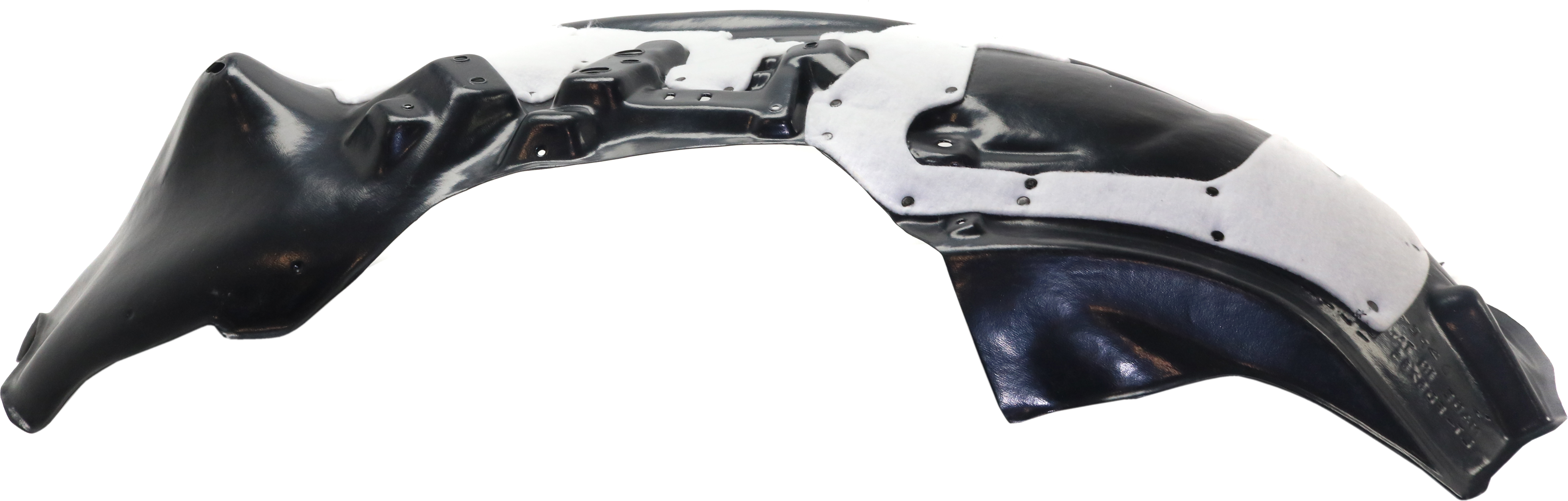 AM F 250 F 350 SUPER DUTY 17-19 FRONT FENDER LINER LH Polyethylene Vacuum Form Lariat King Ranch Platinum XLT Models SKU RF22210006 Partslink FO1248174 OEM HC3Z16103E PFM