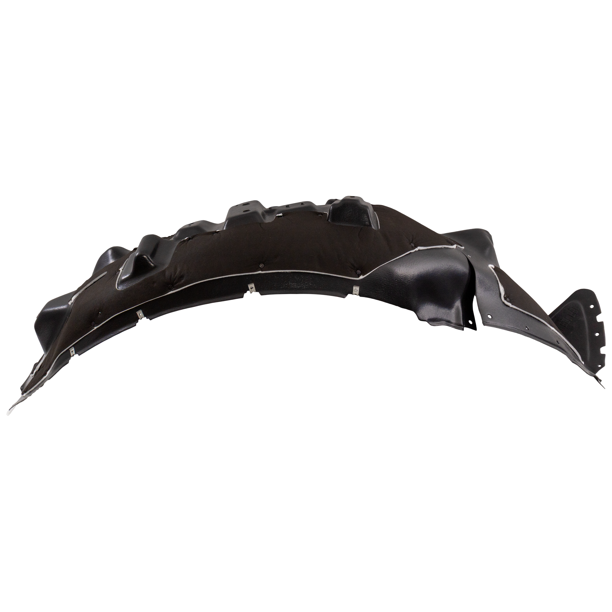 AM EXPEDITION 18-18 FRONT FENDER LINER RH w Alum Pad and Rubber Mat SKU RF22210023 Partslink FO1249185 OEM JL1Z16102B