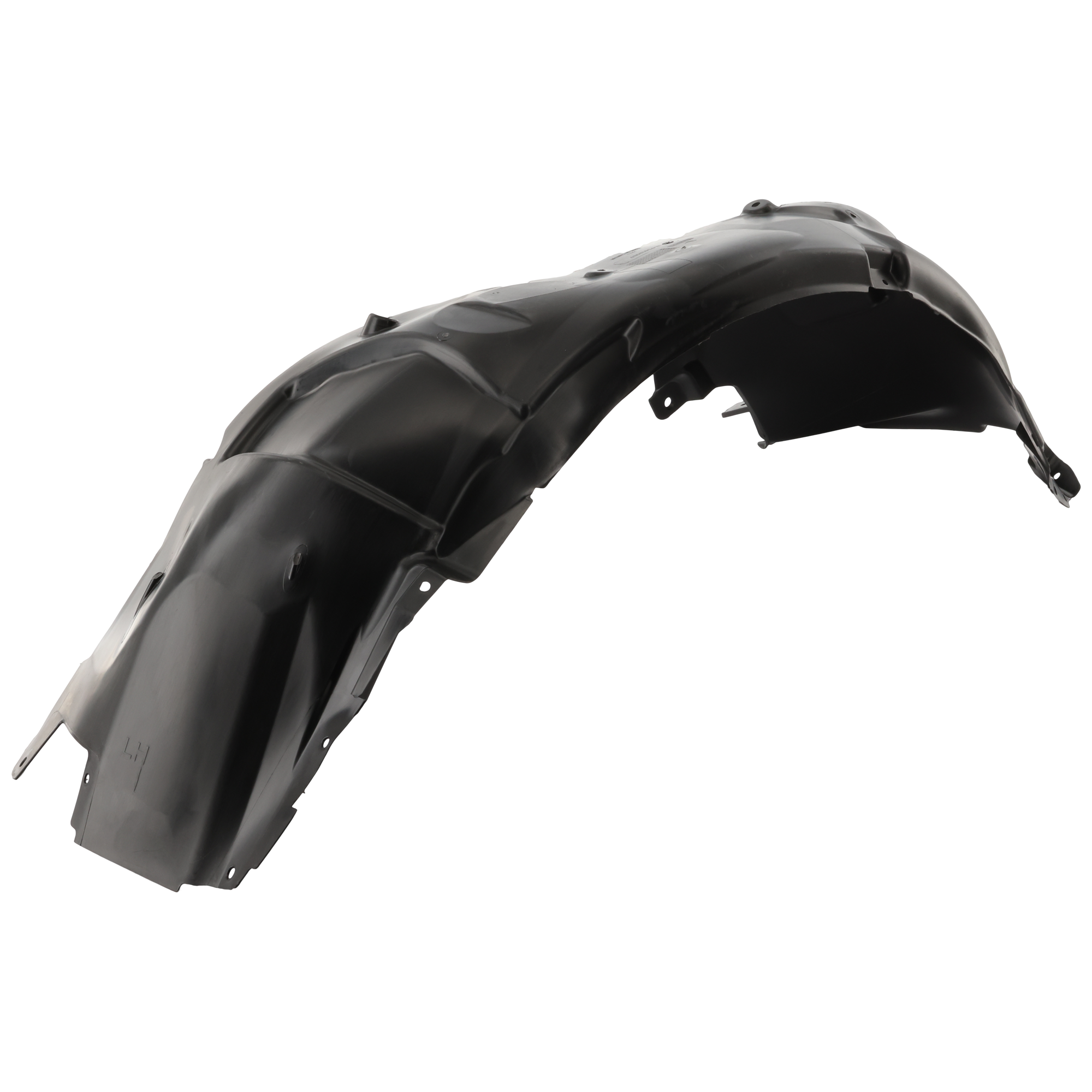 AM MUSTANG 18-23 FRONT FENDER LINER LH Plastic Injection Form Bullitt EcoBoost Ecoboost Premium GT Coupe GT Premium Models w Performance Package SKU RF22210028 Partslink FO1248191 OEM JR3Z16103C