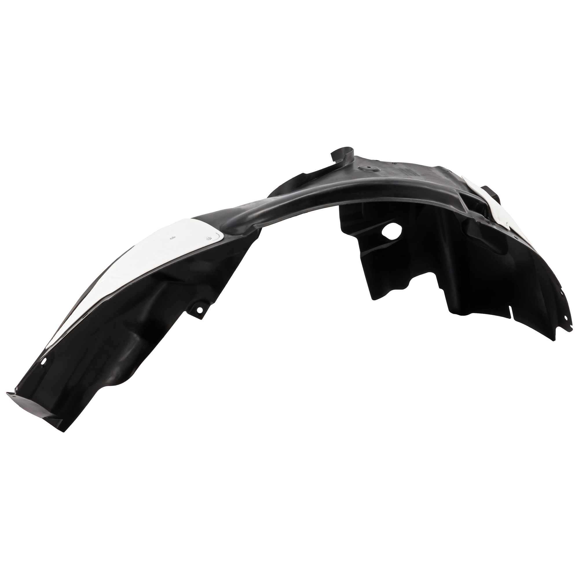 AM EDGE 15-18 FRONT FENDER LINER RH Polypropylene Injection Form Sport Model 20 In. Wheels To 11-30-16 CAPA SKU RF22210031Q Partslink FO1249192C OEM FT4Z16102D