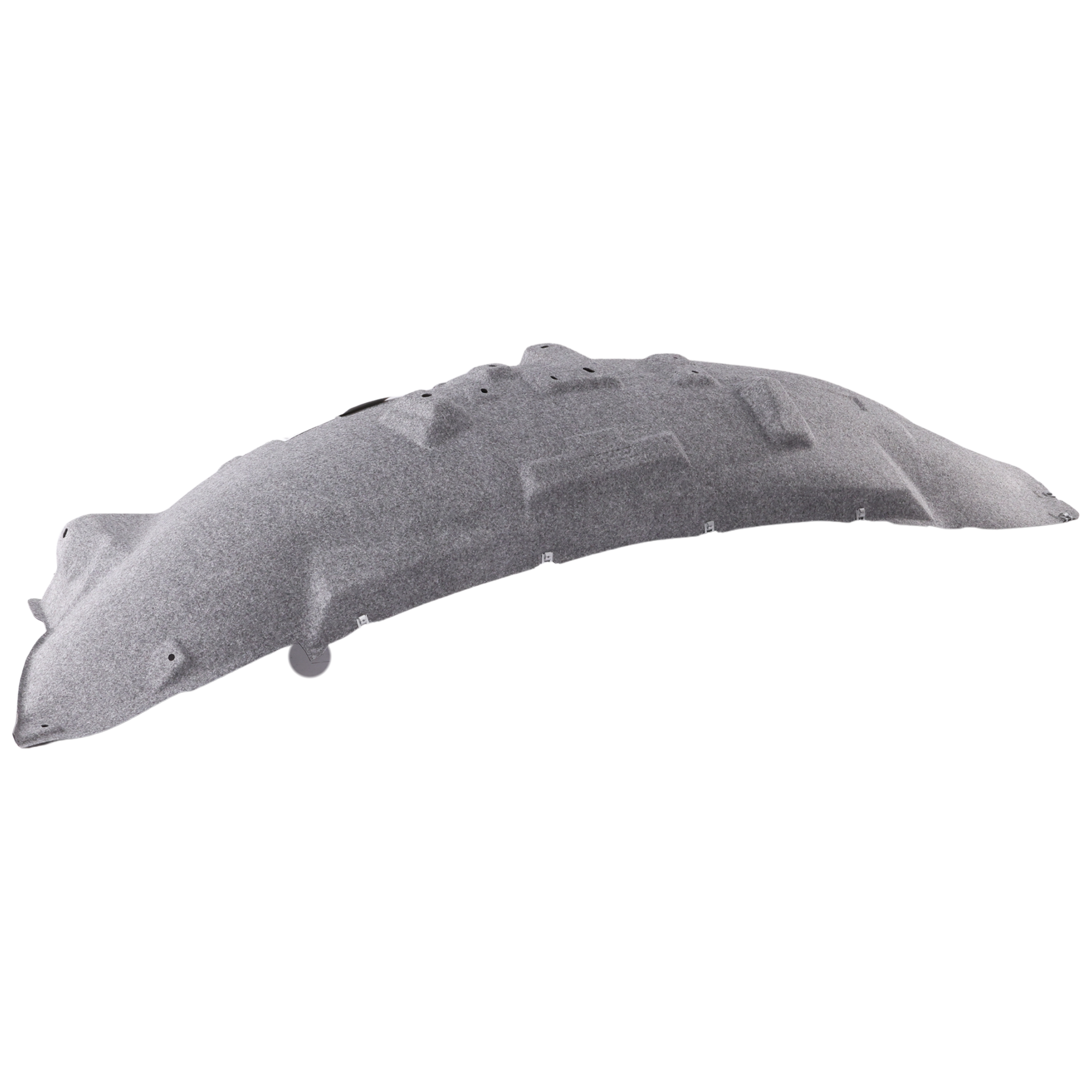 AM F 150-21-24 FRONT FENDER LINER LH Plastic Thermo Form w Insulation Foam and Aluminum Pad 2.7L 3.3L 5.0L Eng. XLT Models CAPA SKU RF22210066Q Partslink FO1248211C OEM ML3Z16103C