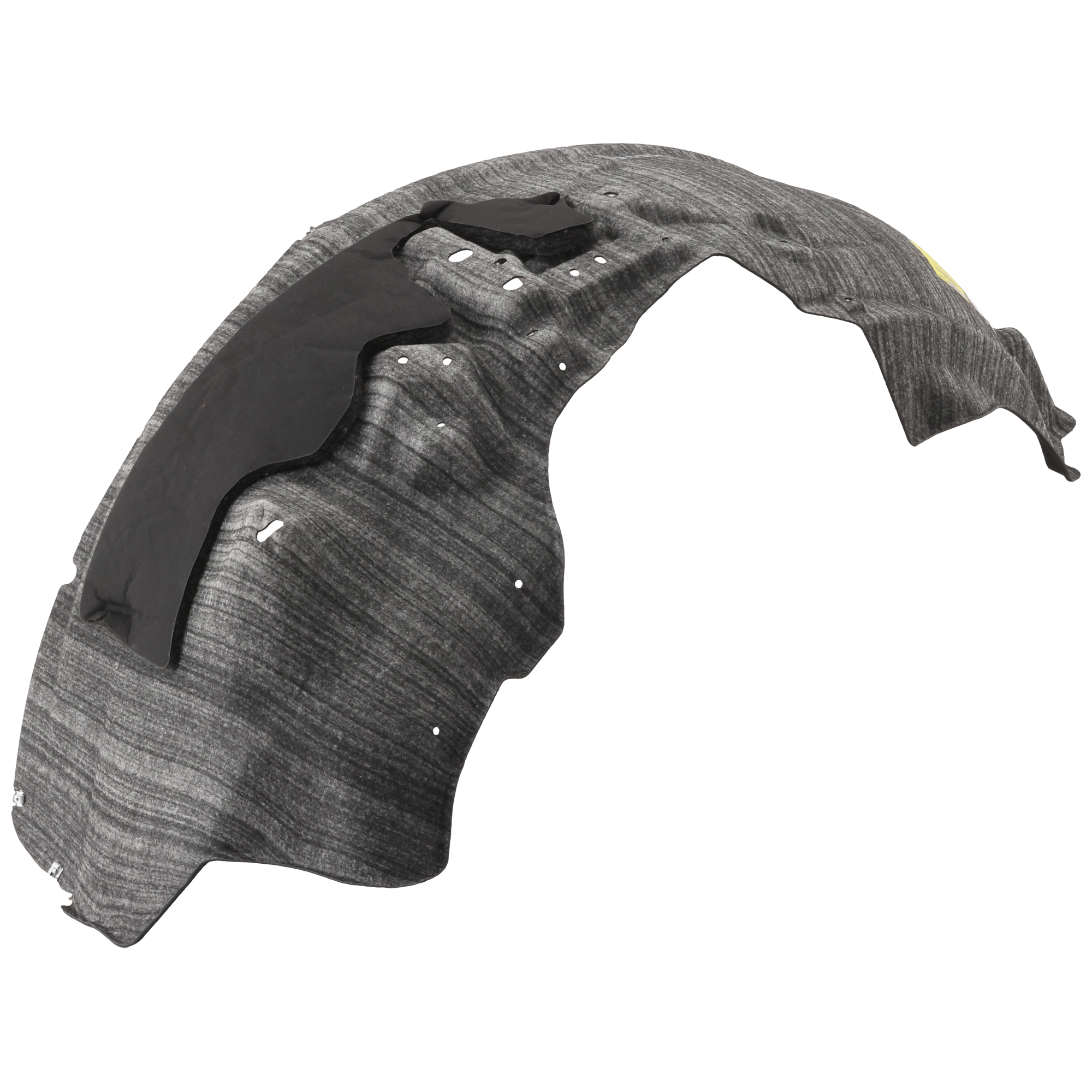 AM F 250 F 350 SUPER DUTY 17-19 FRONT FENDER LINER LH Polyethylene terephthalate Thermo Form Lariat King Ranch Platinum XLT Models CAPA SKU RF22210118Q Partslink FO1248203C OEM HC3Z16103F