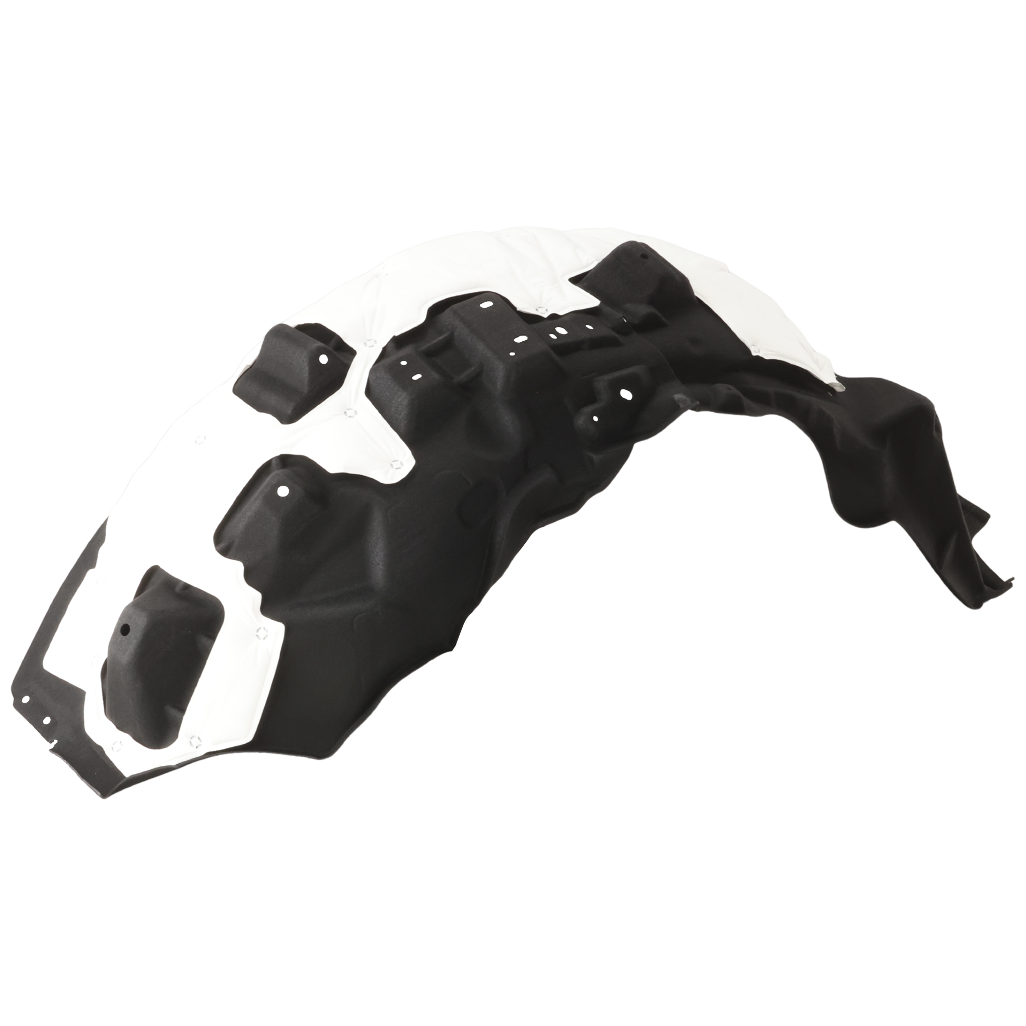 AM EXPEDITION 22-24 FRONT FENDER LINER LH King Ranch Limited Platinum XL XLT Models Thermo Form w Insulation Foam CAPA SKU RF22210124Q Partslink FO1248224C OEM NL1Z16103C