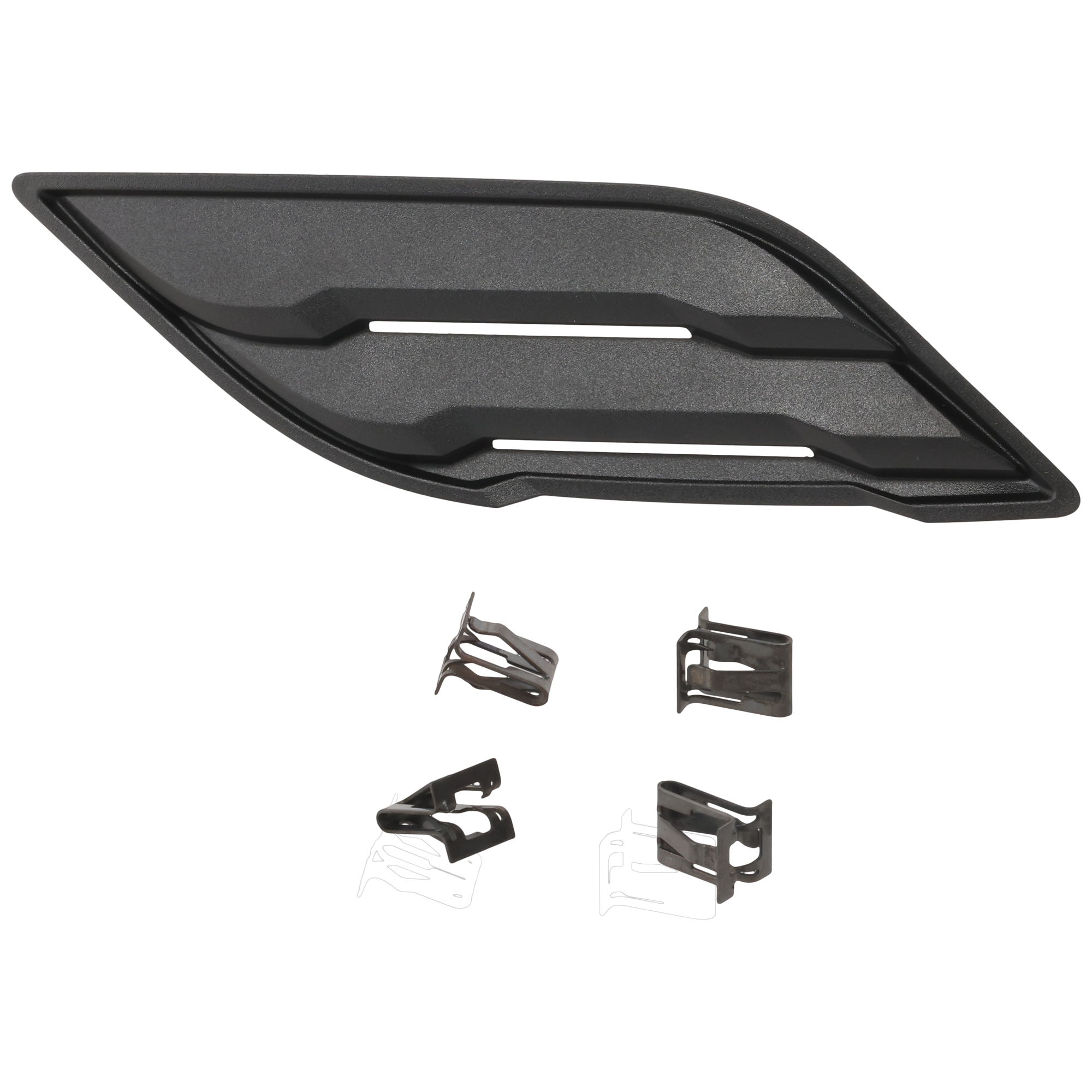 AM F 150-17-20 FRONT FENDER VENT RH Side Vent Trim Textured Raptor Model SKU RF22470007 Partslink FO1267106 OEM HL3Z16228AA
