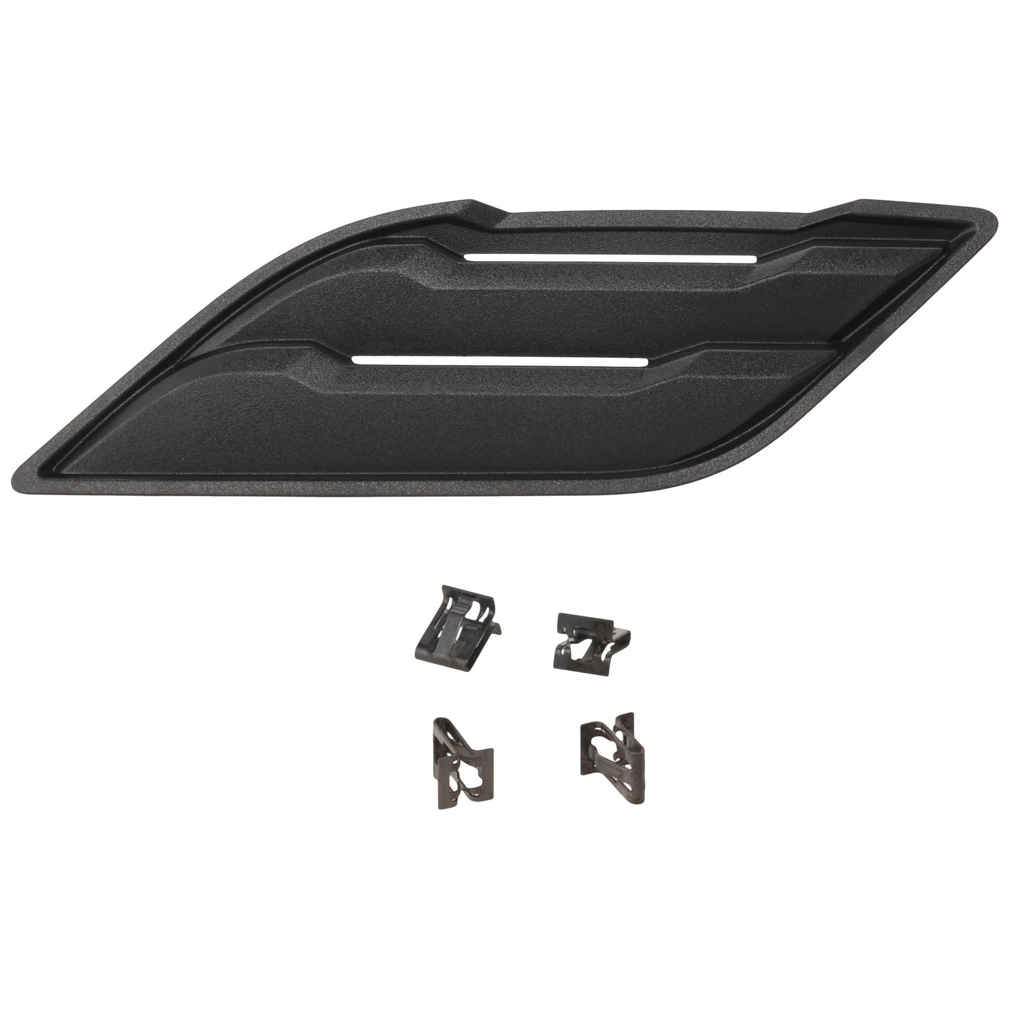 AM F 150-17-20 FRONT FENDER VENT LH Side Vent Trim Texttured Raptor Model SKU RF22470008 Partslink FO1266106 OEM HL3Z16228AB