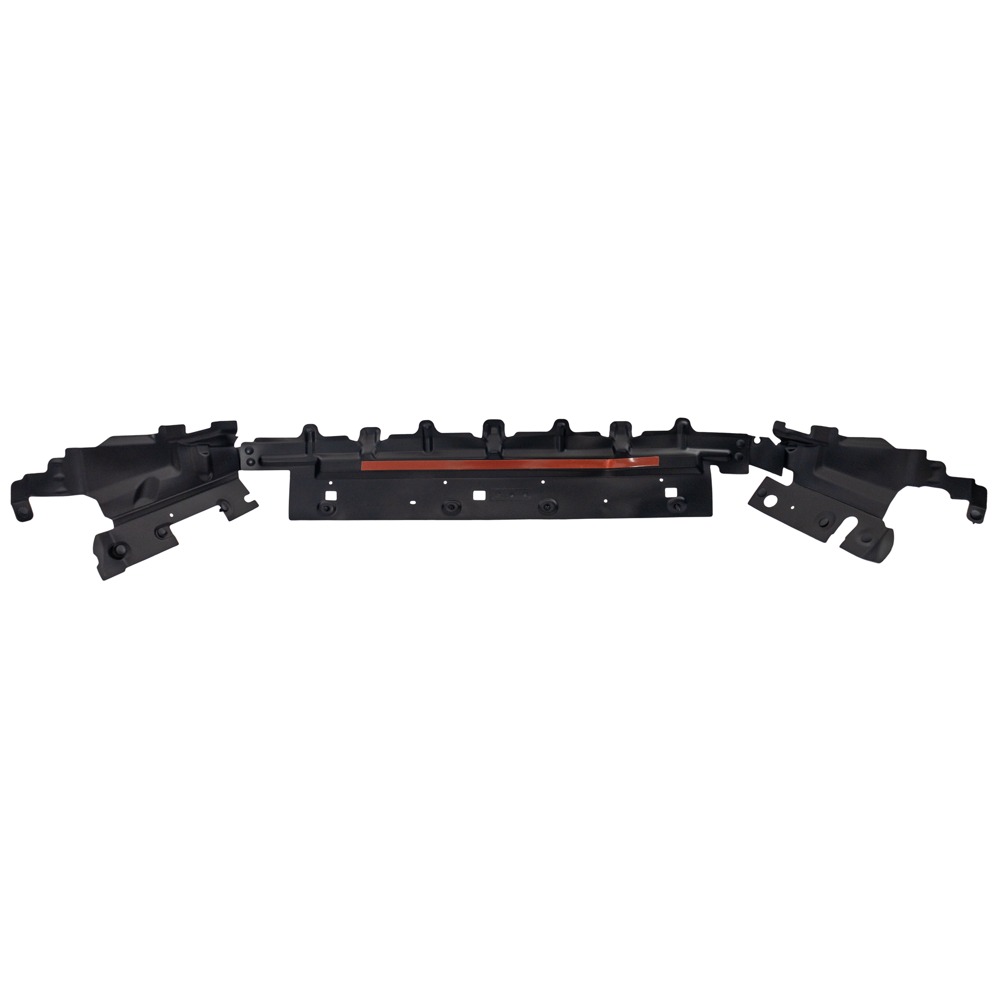 AM F 150-18-20 RADIATOR SUPPORT BAFFLE LOWER Air Deflector w Towing Package Crew Extended Standard Cab Pickup SKU RF25230030 Partslink FO1218125 OEM JL3Z8327B