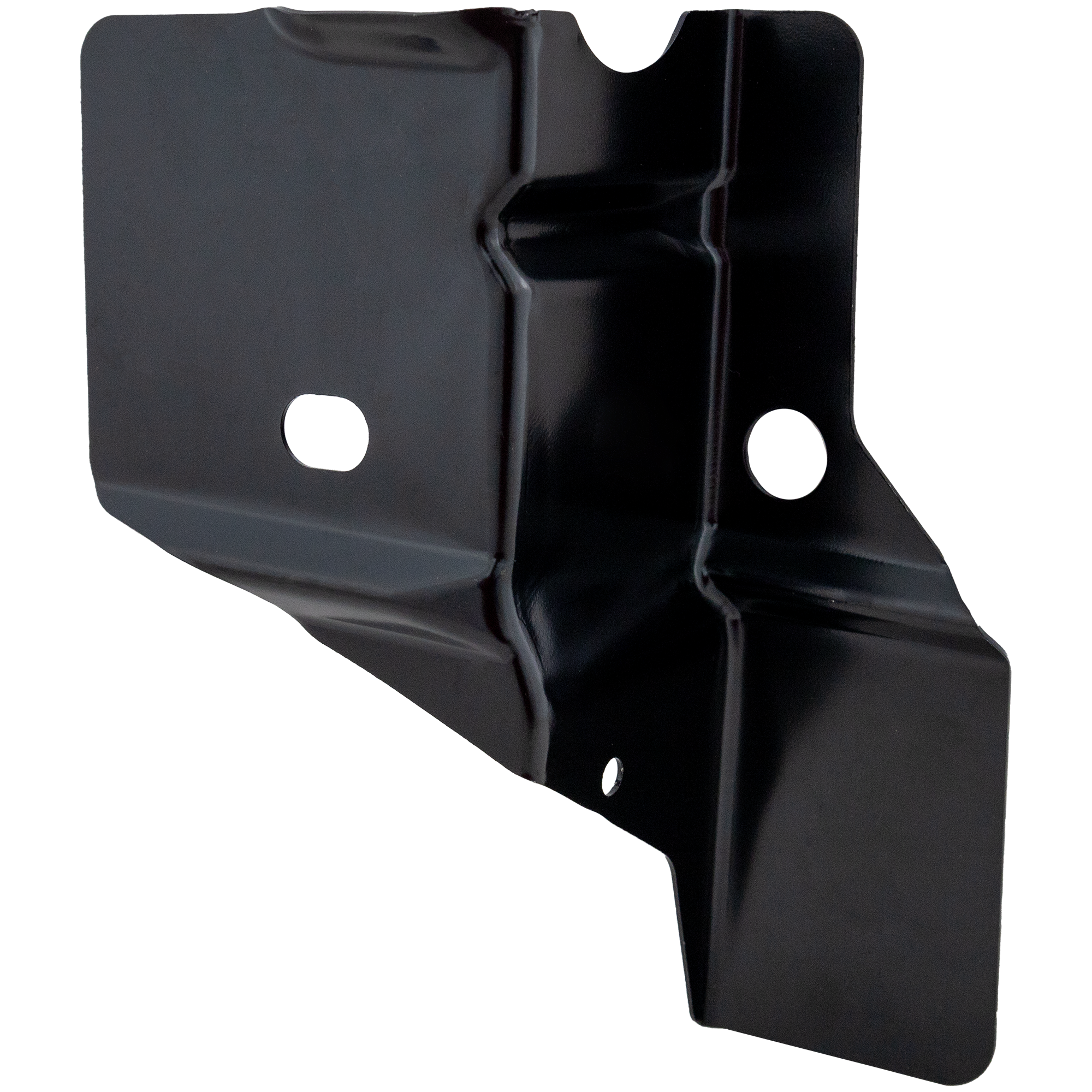 AM MUSTANG 15-22 RADIATOR SUPPORT BRACKET RH Lower Outer Steel SKU RF25260001 Partslink FO1225275 OEM FR3Z16152A