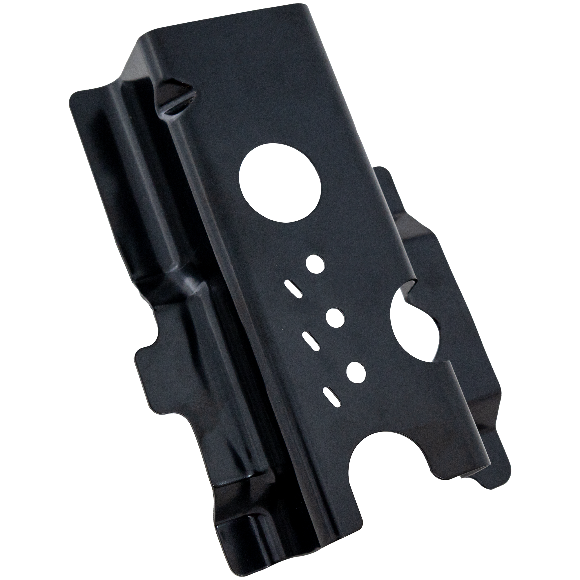 AM MUSTANG 15-22 RADIATOR SUPPORT BRACKET LH Lower Inner Steel SKU RF25260004 Partslink FO1225278 OEM FR3Z16153B