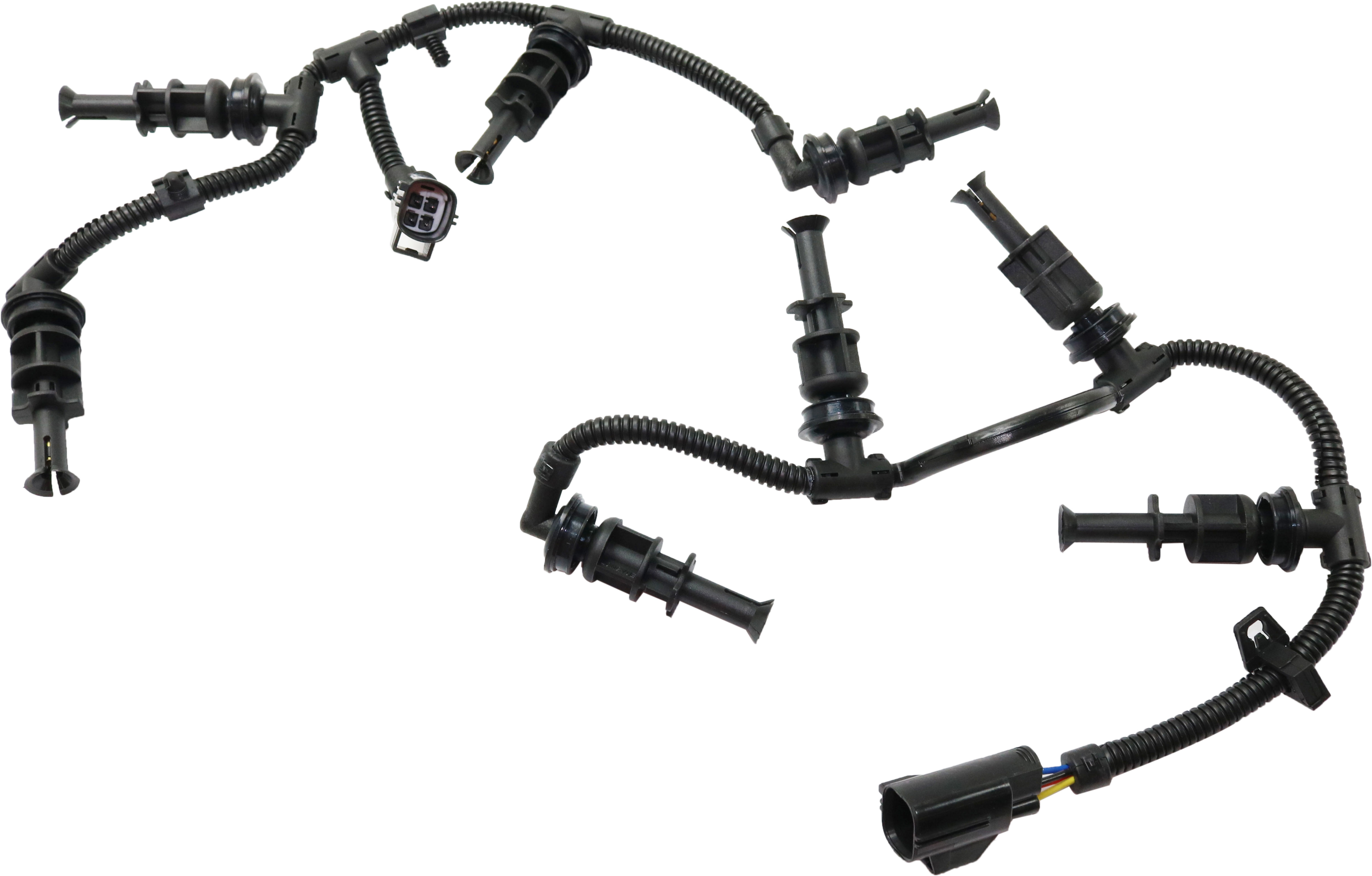 AM F SERIES SUPER DUTY PICKUP 08-10 GLOW PLUG WIRING HARNESS RH and LH 8 Cyl 6.4L eng. SKU RF29130002 OEM 8C3Z12A690AA 8C3Z12A690BA