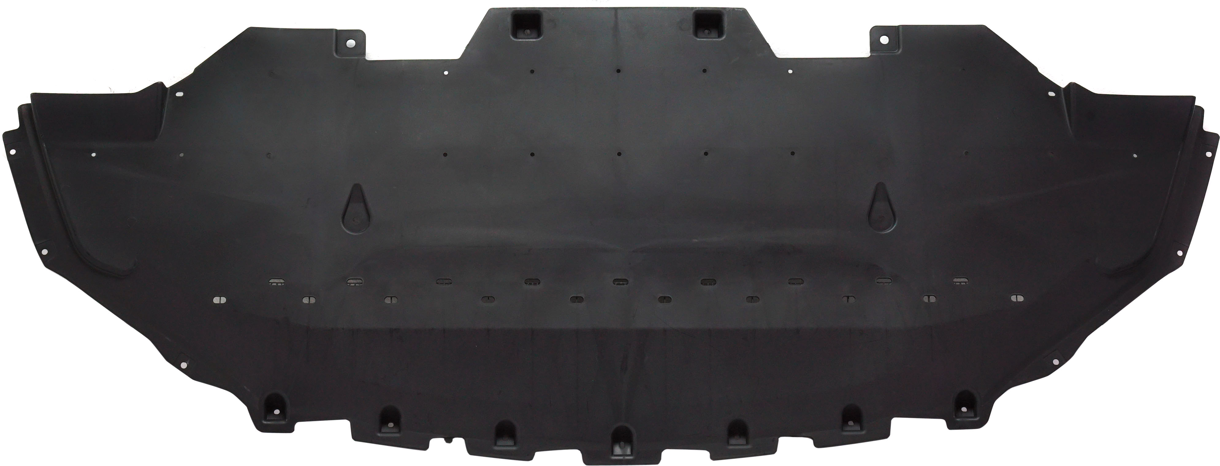 AM MUSTANG 18-23 ENGINE SPLASH SHIELD Under Cover Front EcoBoost GT GT Premium Models SKU RF31010015 Partslink FO1228164 OEM JR3Z17626A
