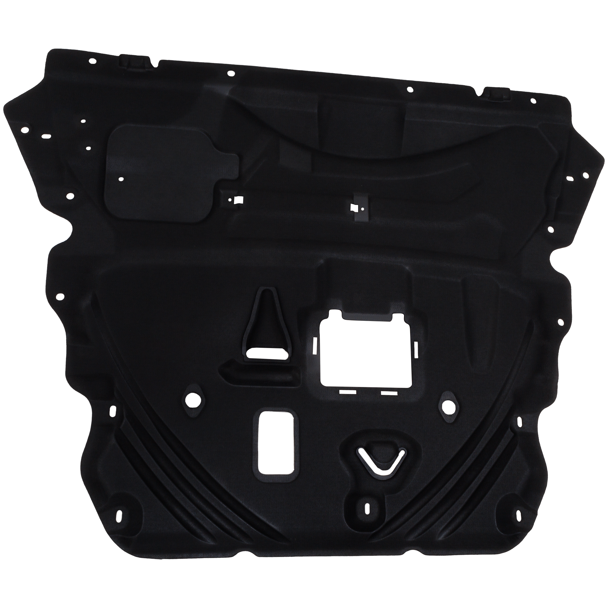 AM MAVERICK 22-24 ENGINE SPLASH SHIELD FWD CAPA SKU RF31010037Q Partslink FO1228193C OEM LX6Z6775U NZ6Z6775A